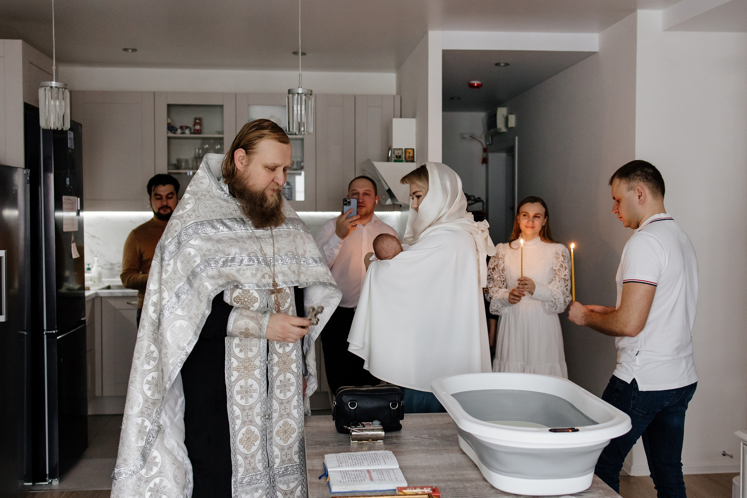 Крещение Стефании. Свадебный и семейный фотограф Екатерина Иванова