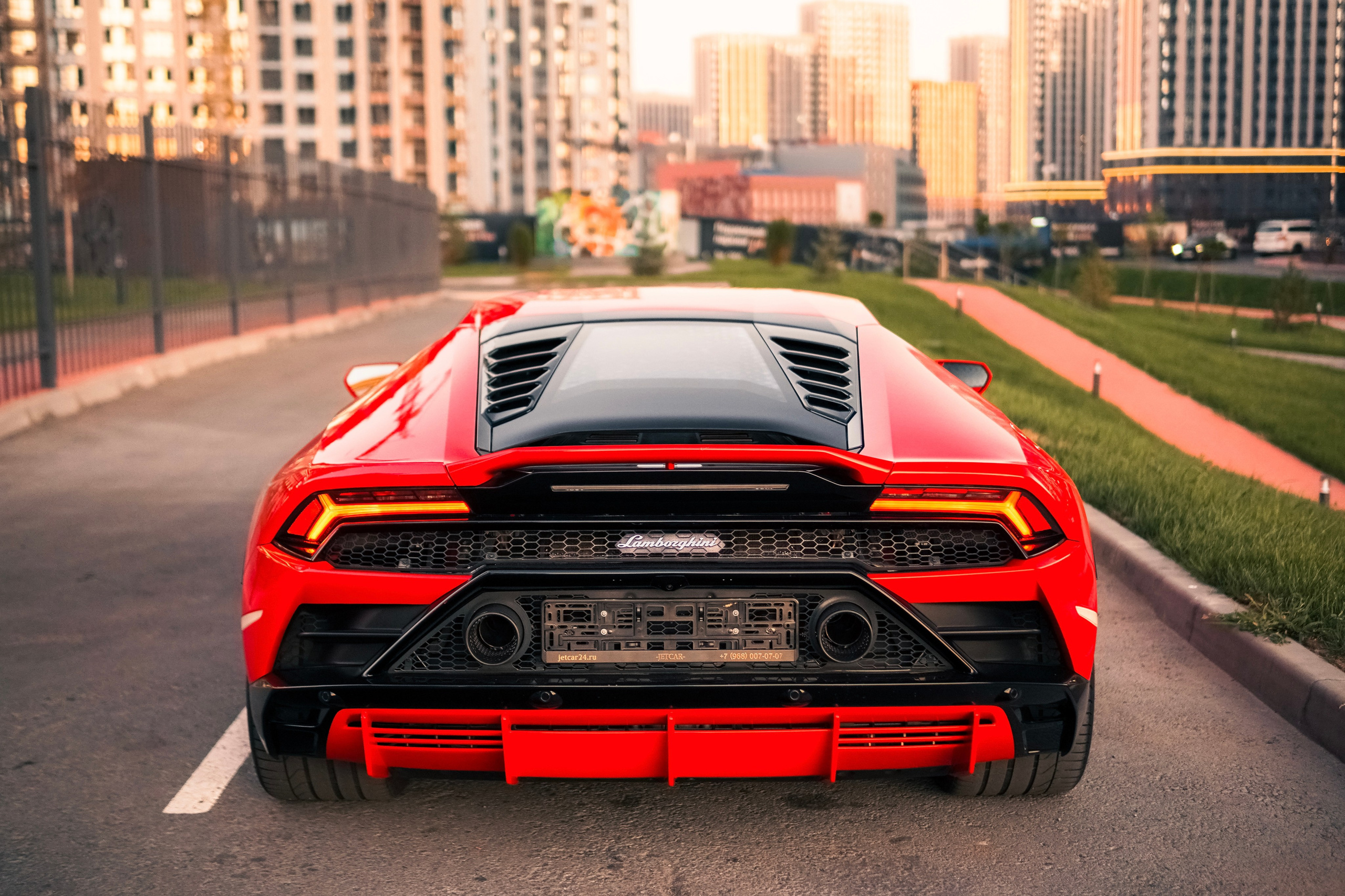 Lamborgini Huracan EVO coupe. AutoAlexArt