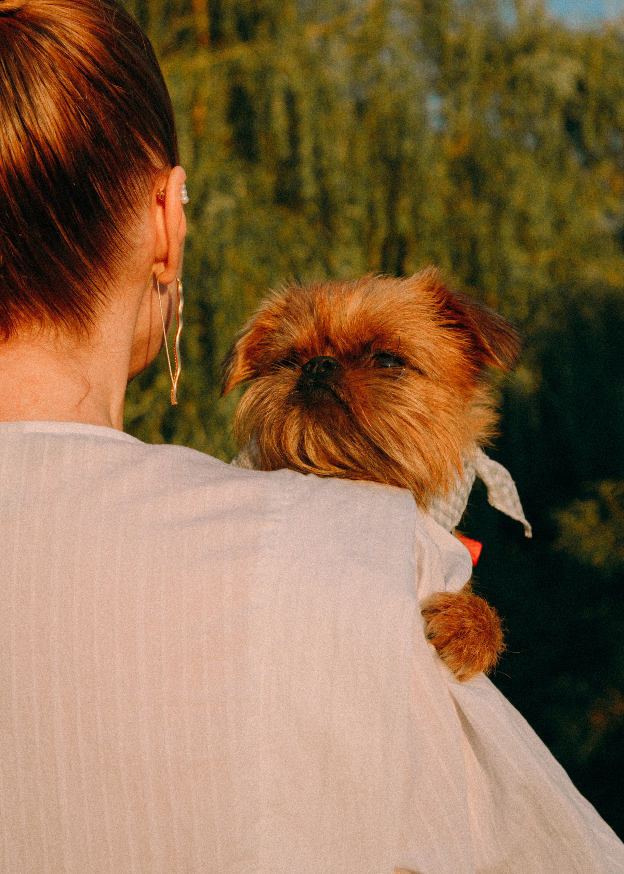 Лена и Альфи. Фотограф-анималист Ксения Воробьева, Москва