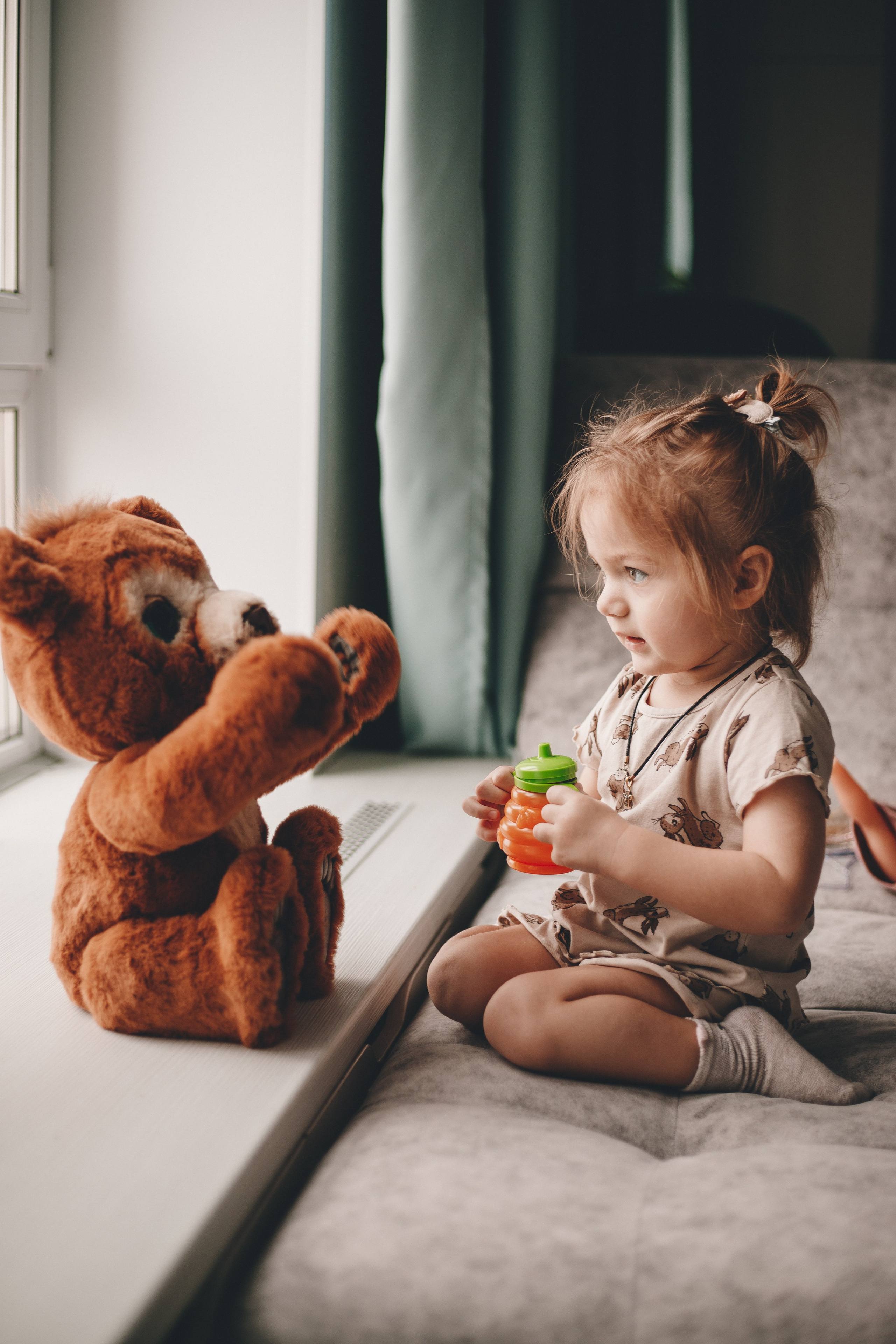 Домашняя фотосессия Мия и Яна. Семейный и женский фотограф Кемерово Мария Степ