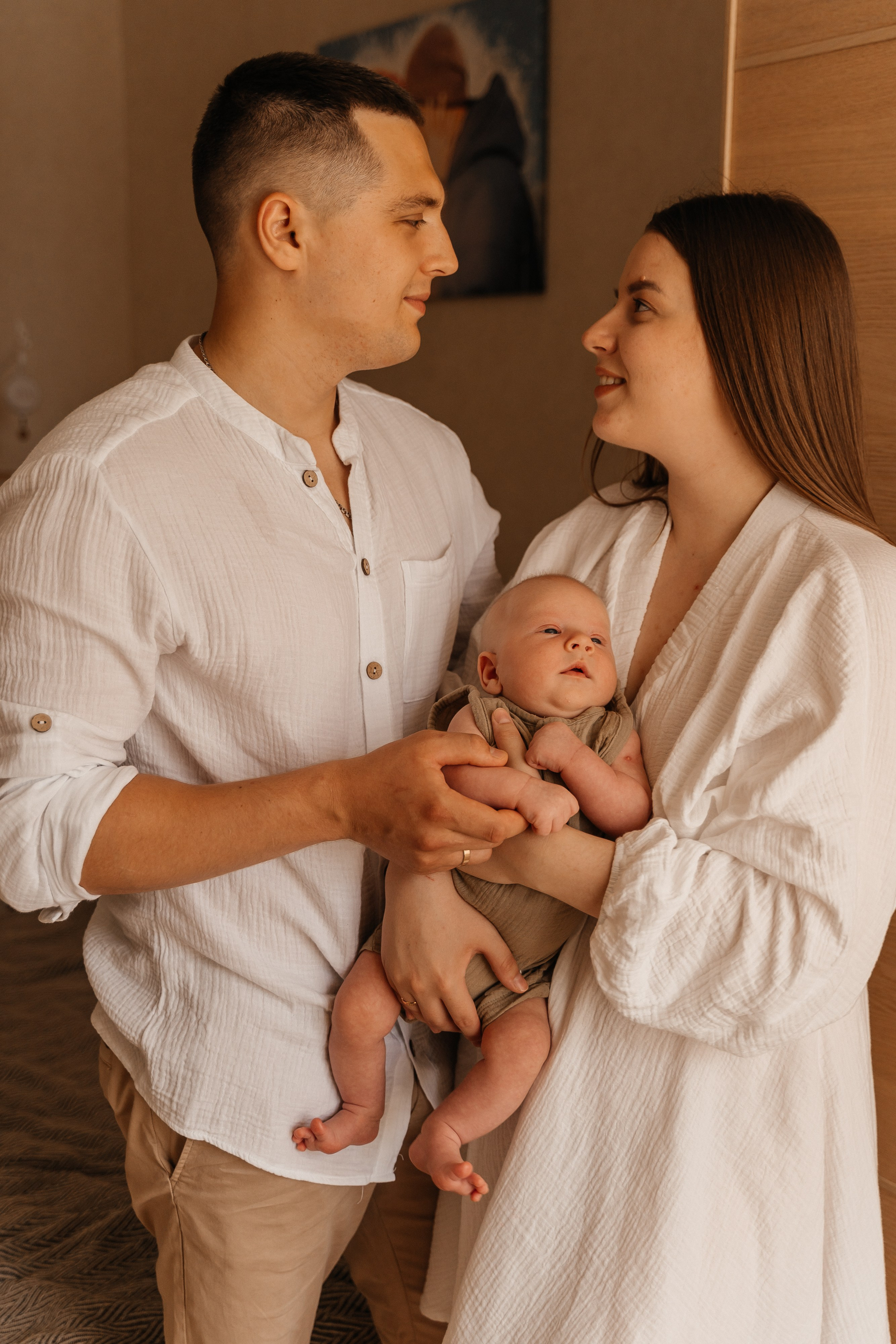 Андрей, Ангелина и Лев. Волик Мария