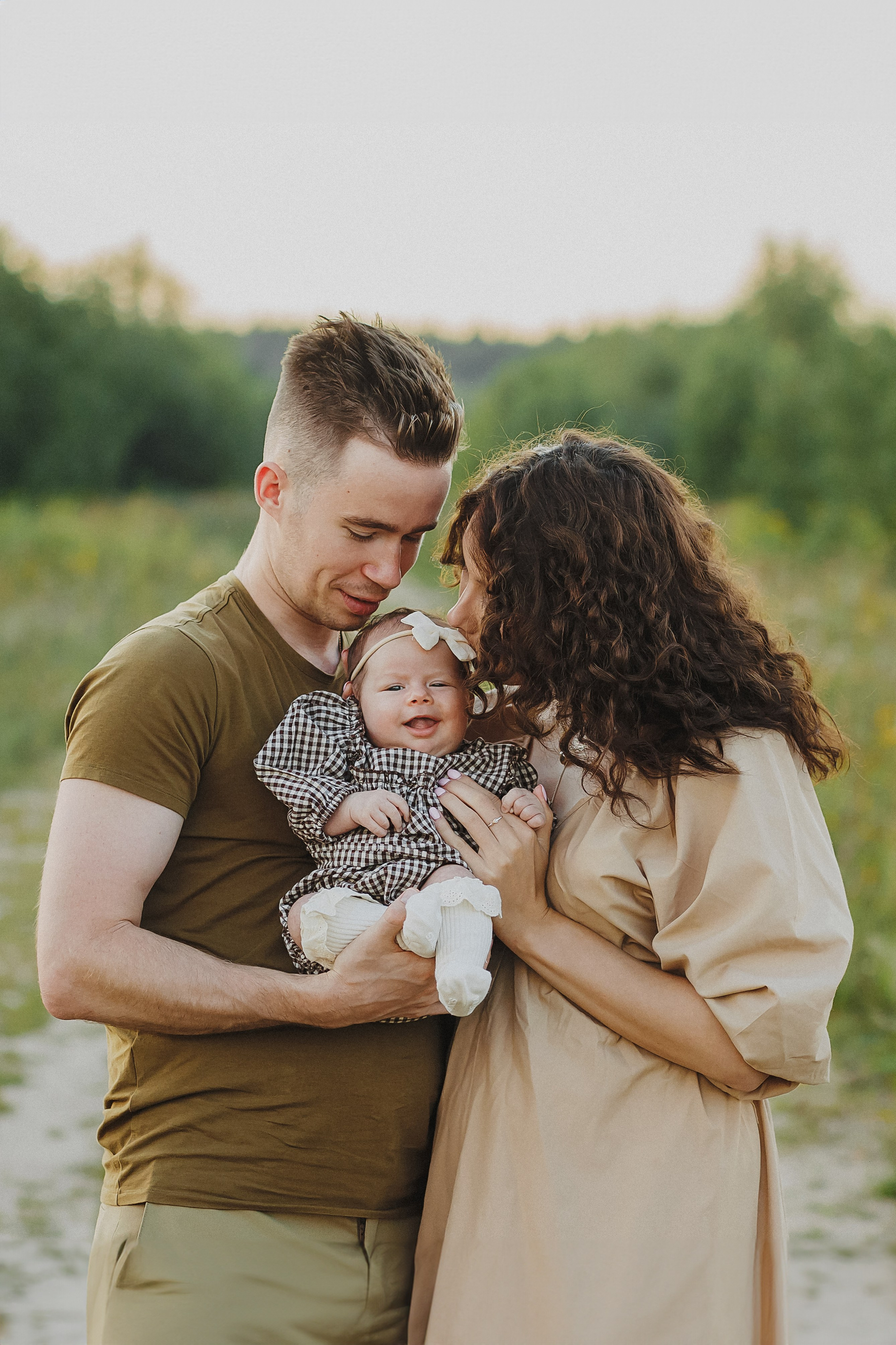 Фотосессия на природе с малышкой. Фотограф в Москве и Люберцах Анна Ушакова