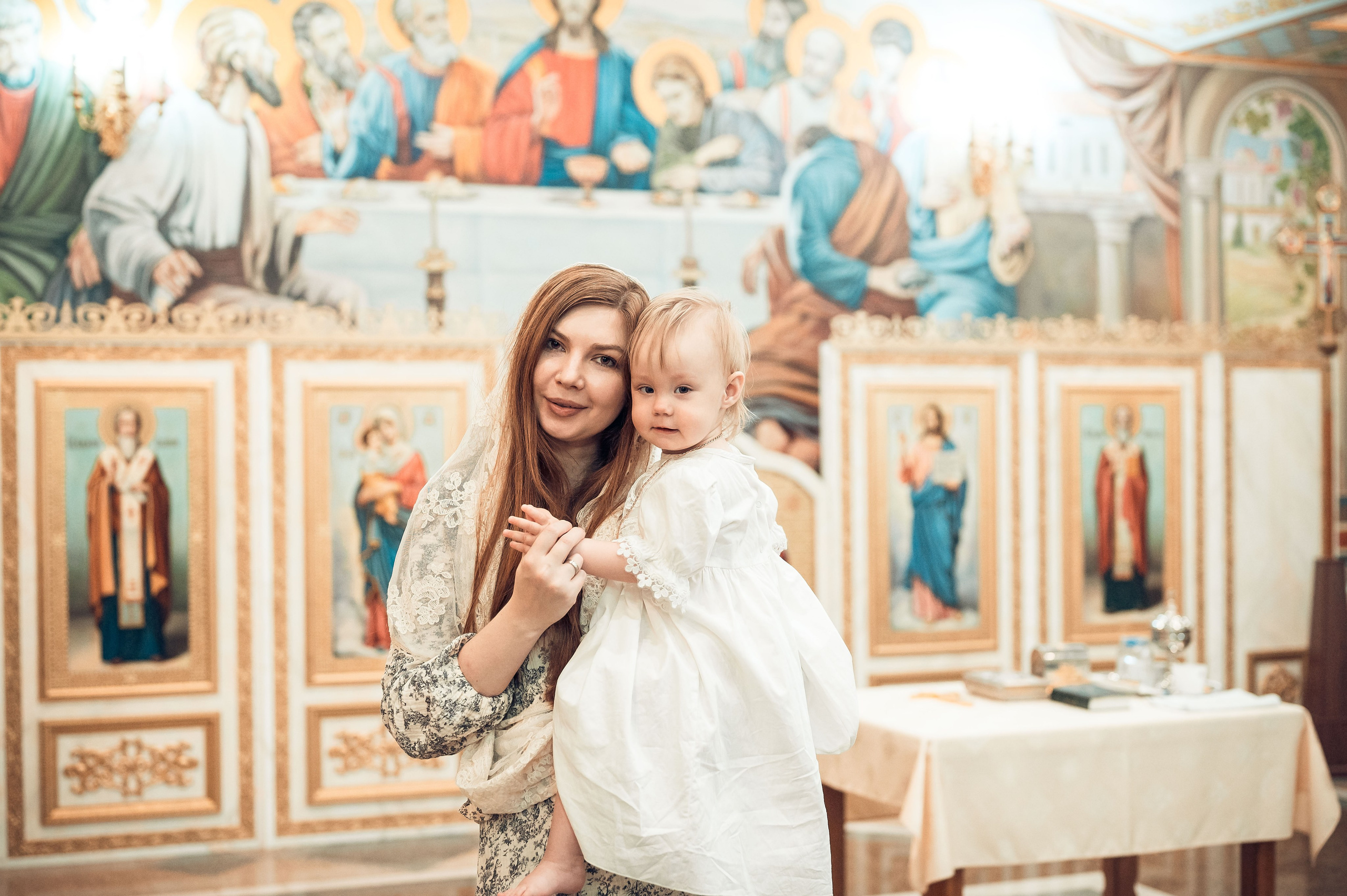 Крещение Евы в храме Александра Невского (Краснодар) — фотоальбом от фотографа Людмилы Абрамовой