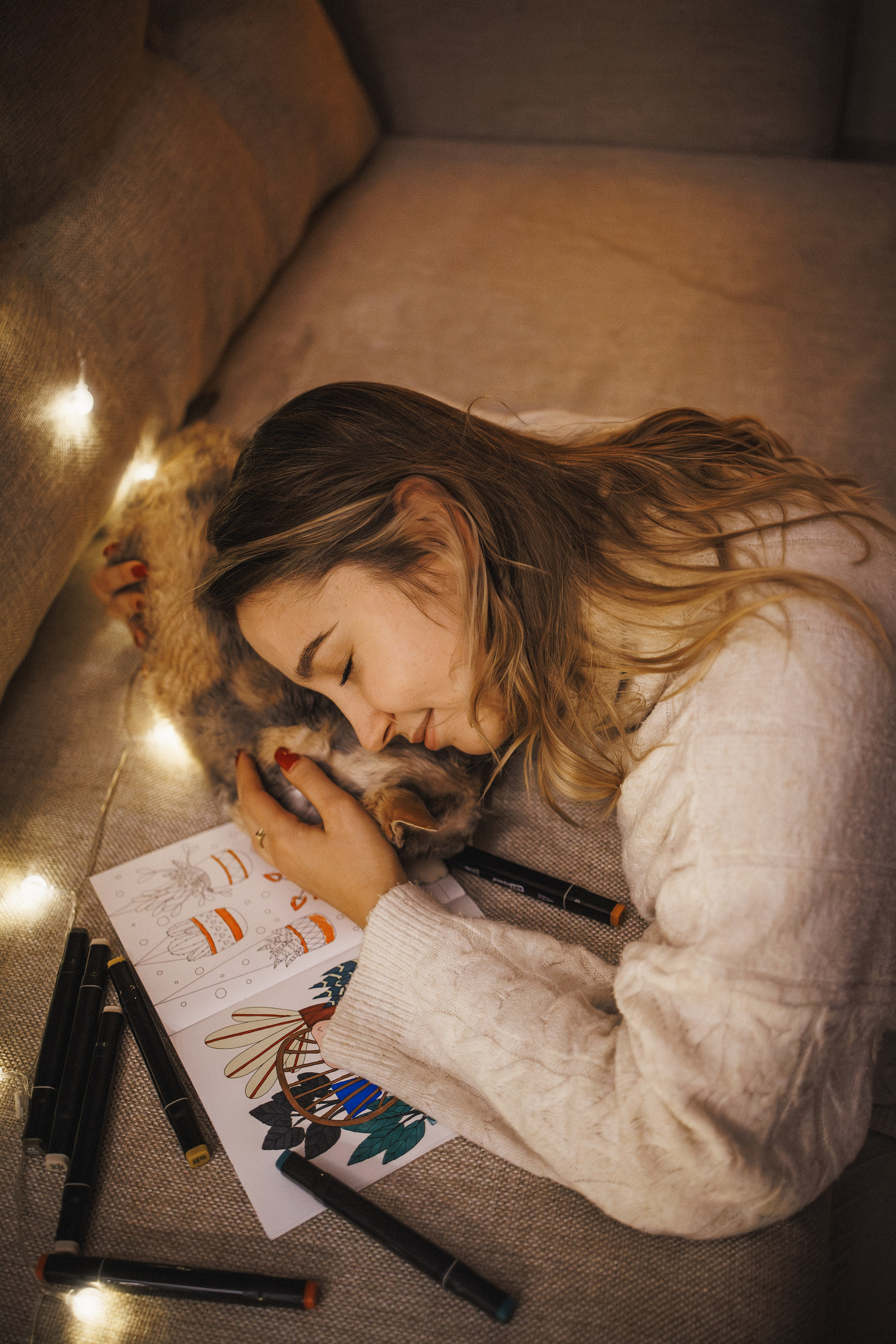 Домашняя новогодняя. Фотограф Анималист в Москве Анастасия Жучкова