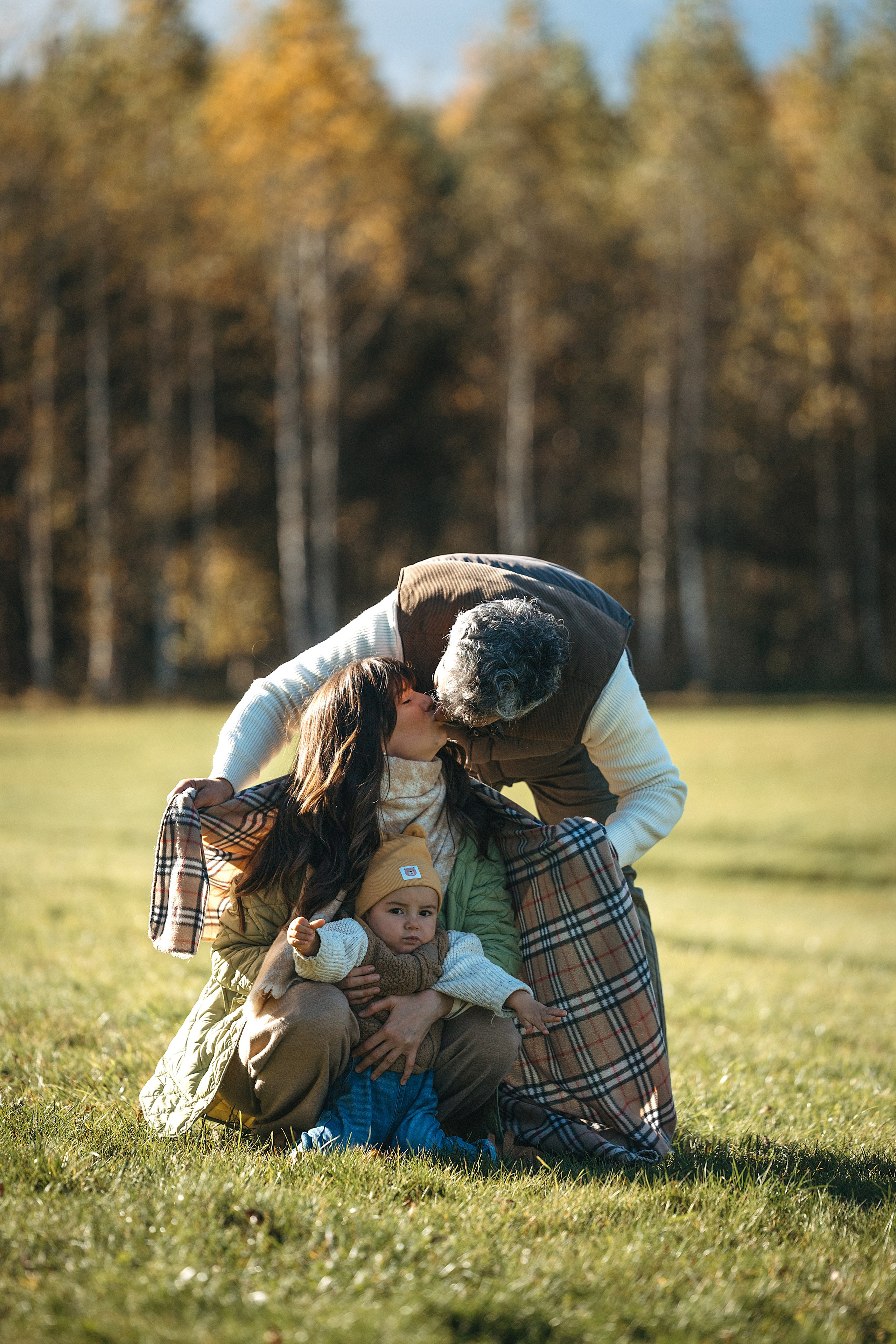 Осенняя семейная съемка. Фотограф Анималист в Москве Анастасия Жучкова