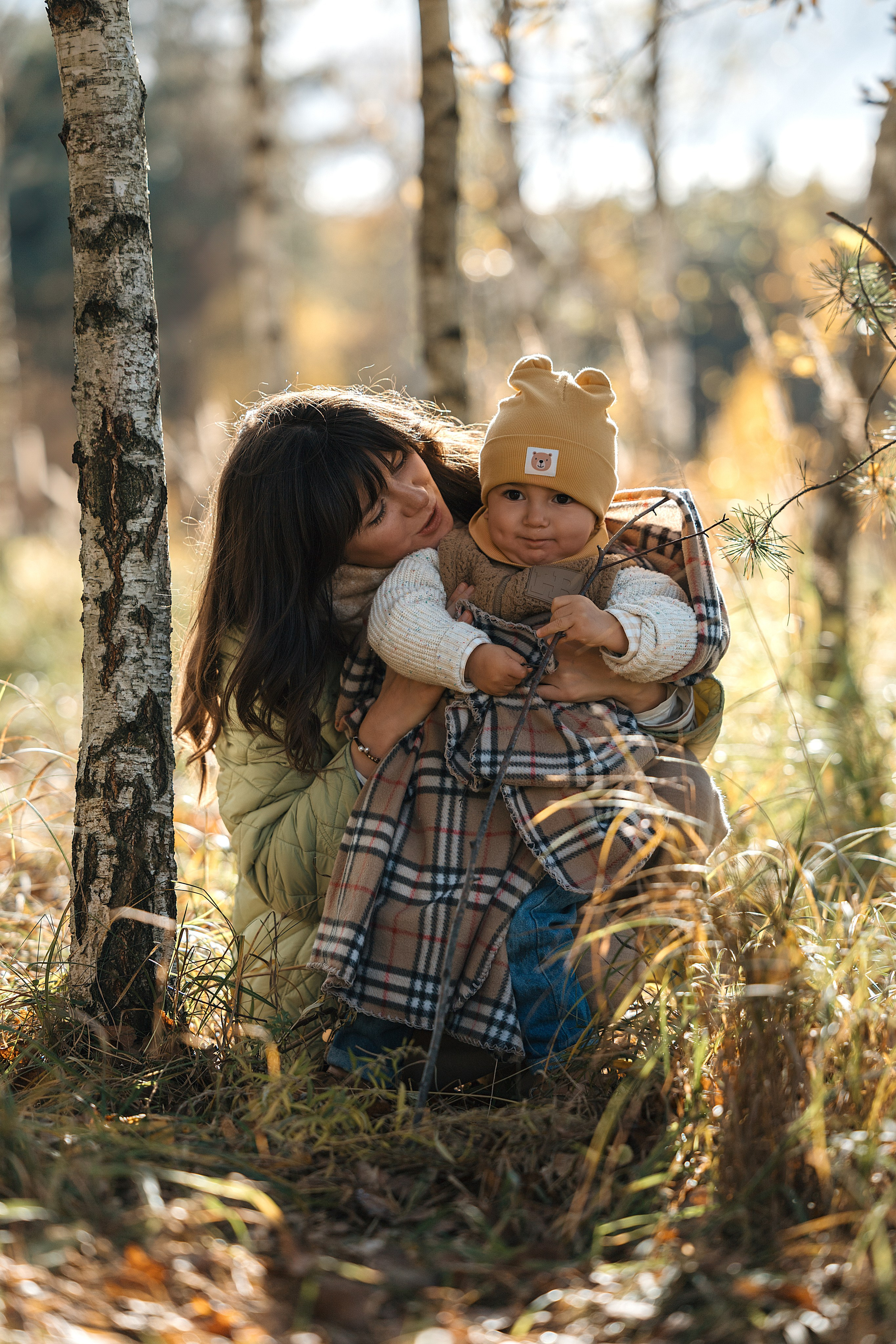 Осенняя семейная съемка. Фотограф Анималист в Москве Анастасия Жучкова