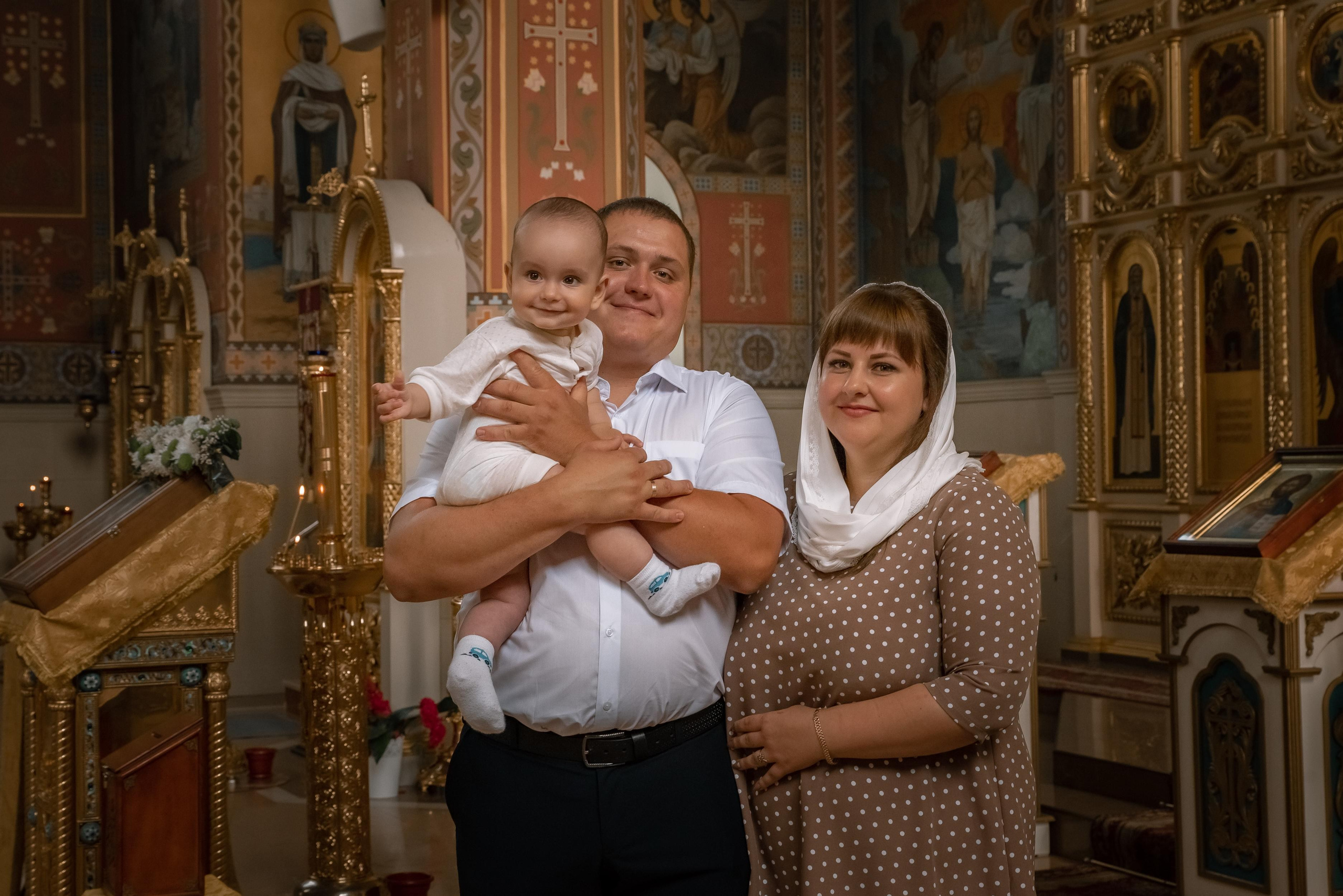 КРЕЩЕНИЕ КЛИМА. Свадебный и семейный фотограф в Краснодарском крае