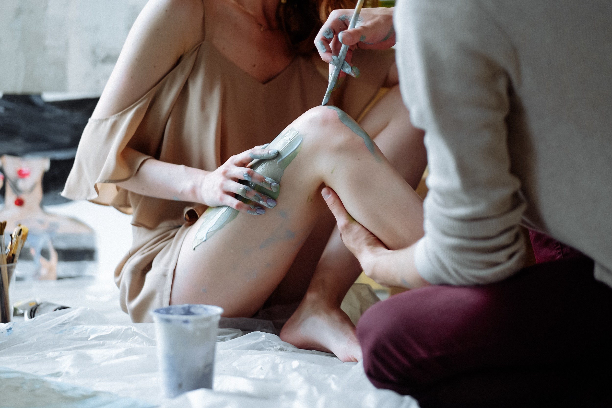 Love Story художников. Свадебный  фотограф Новосибирск