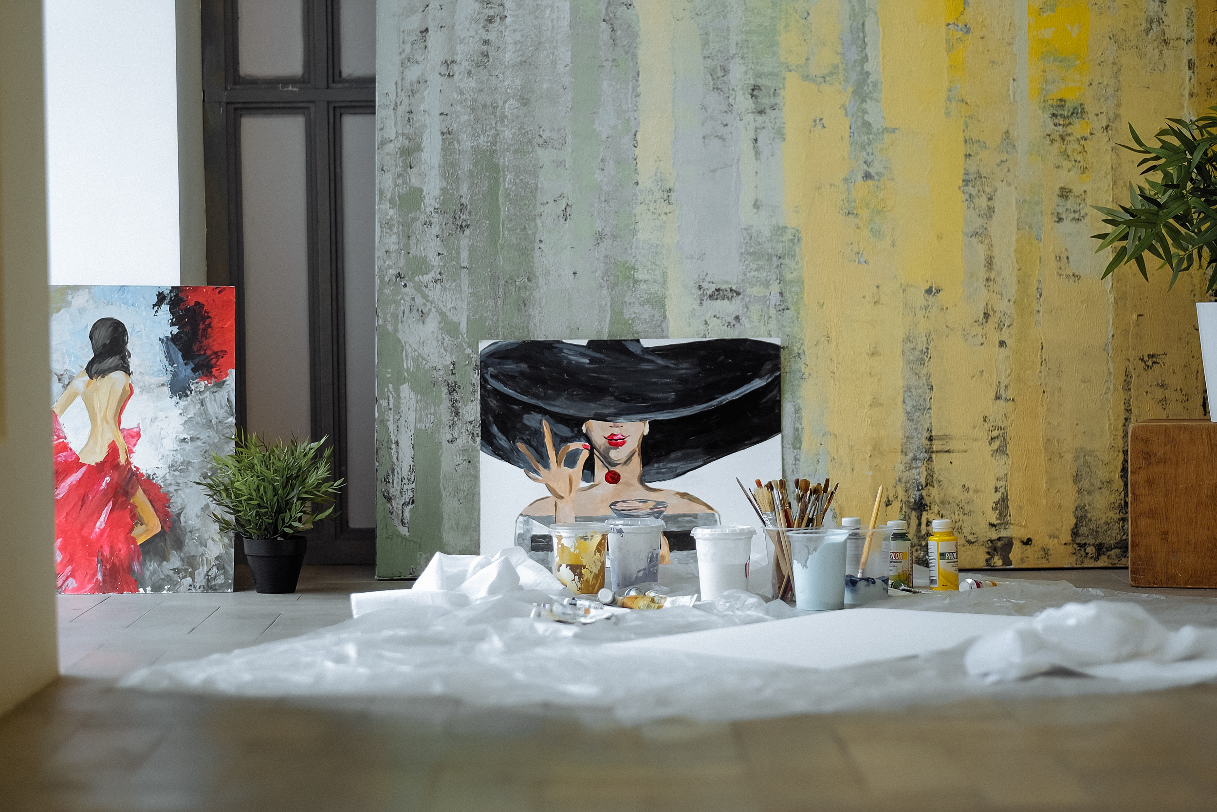 Love Story художников. Свадебный  фотограф Новосибирск