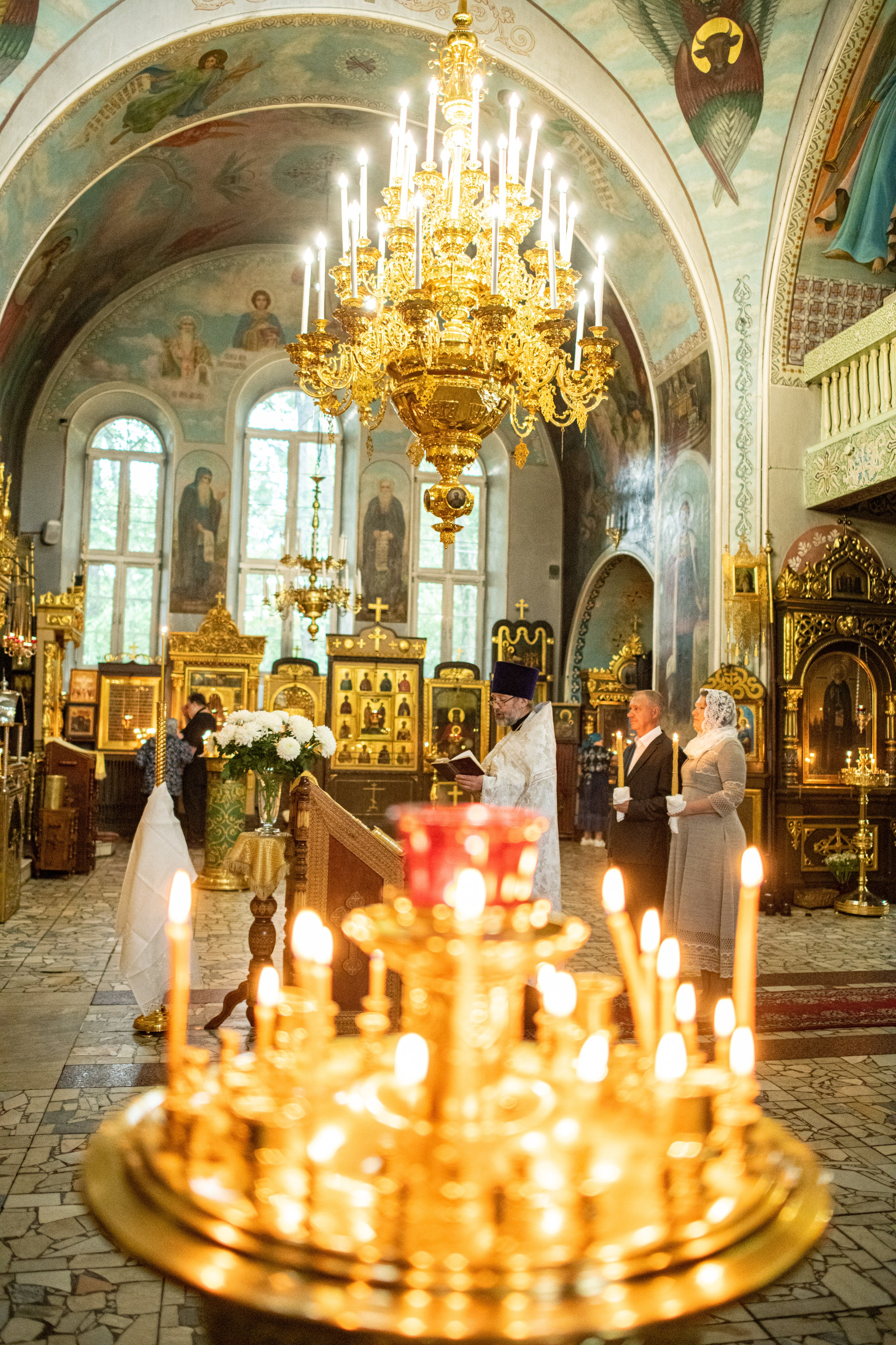 Венчание Ирины и Андрея. Свадебный и портретный фотограф в Москве Галина Борисова