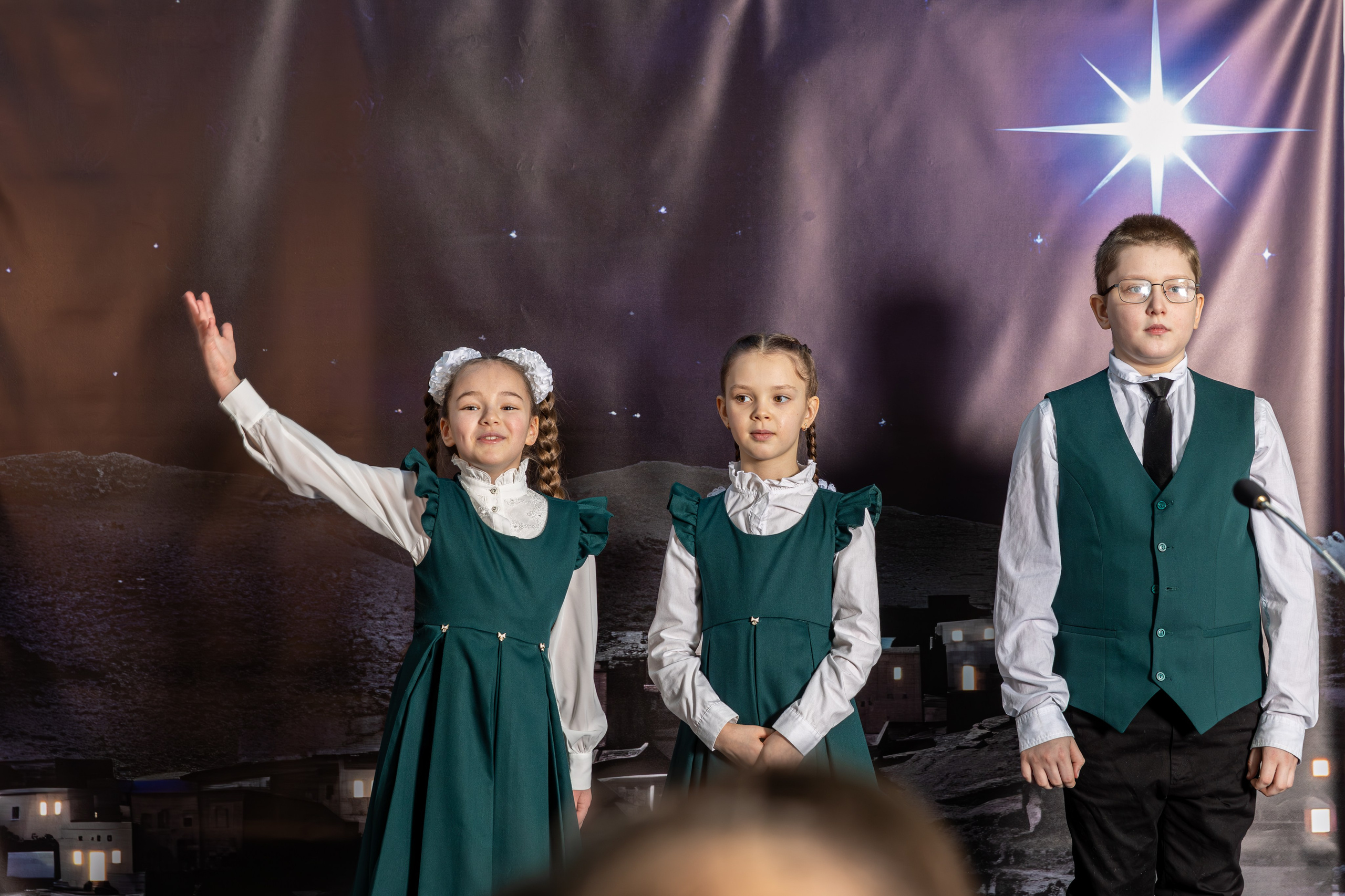 Рождество Воскресная школа 2025. Фотограф Таинств Крещение и Венчания г. Магадан Власова Ульяна