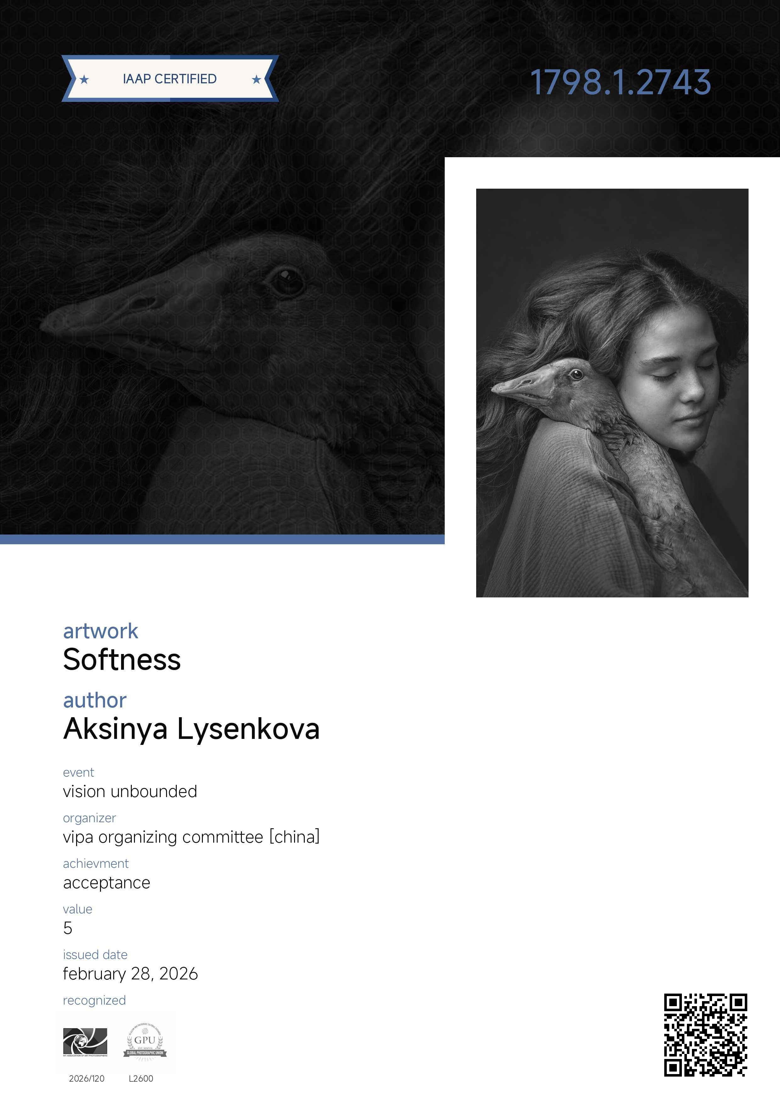 Дипломы. Детский, семейный фотограф в Ижевске и Москве Аксинья Лысенкова ADEN