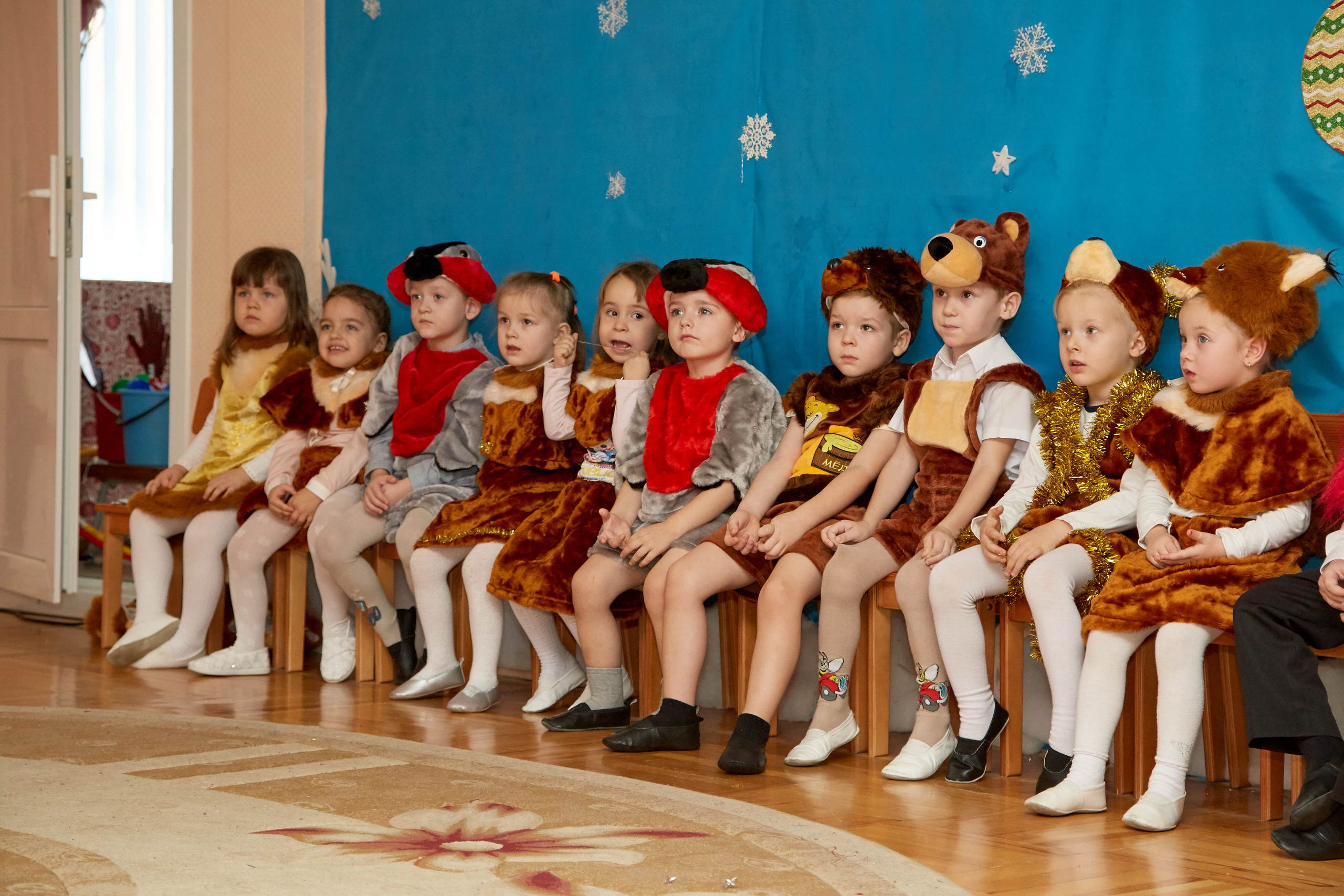 Новый год. Детский сад 111. Креативный фотограф в Москве