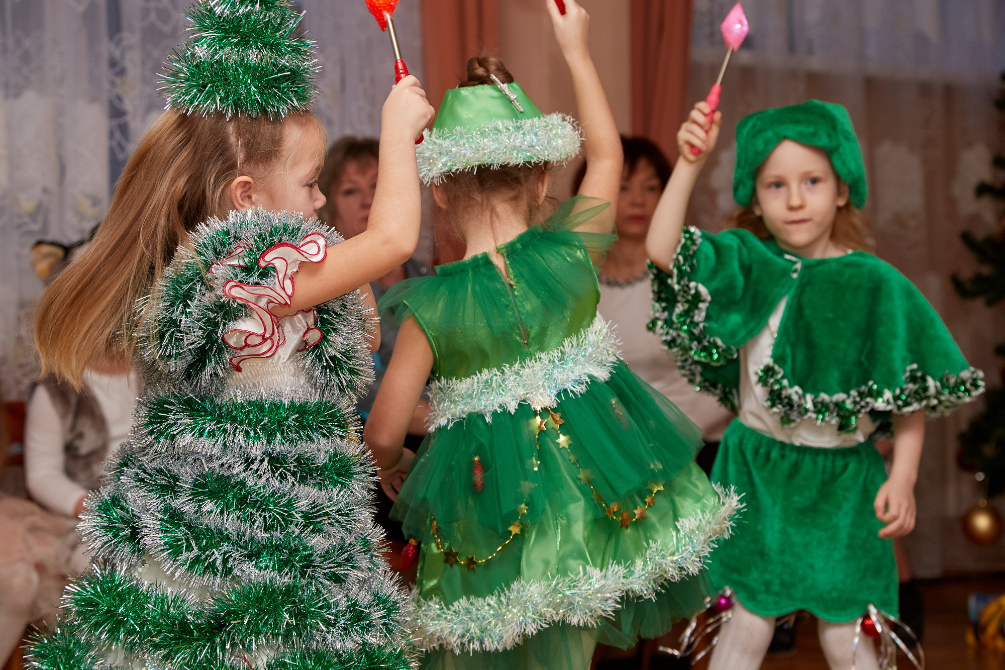 Новый год. Детский сад 111. Креативный фотограф в Москве
