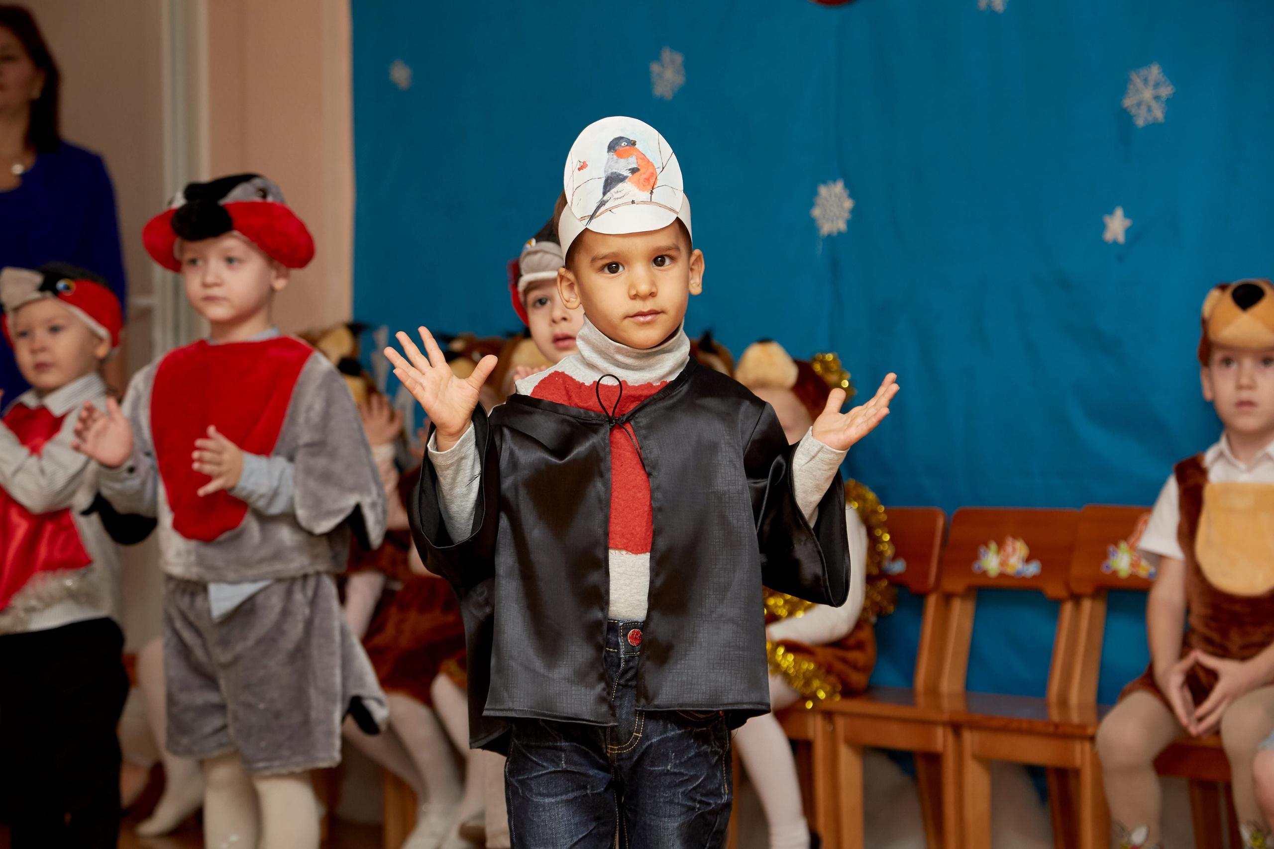 Новый год. Детский сад 111. Креативный фотограф в Москве