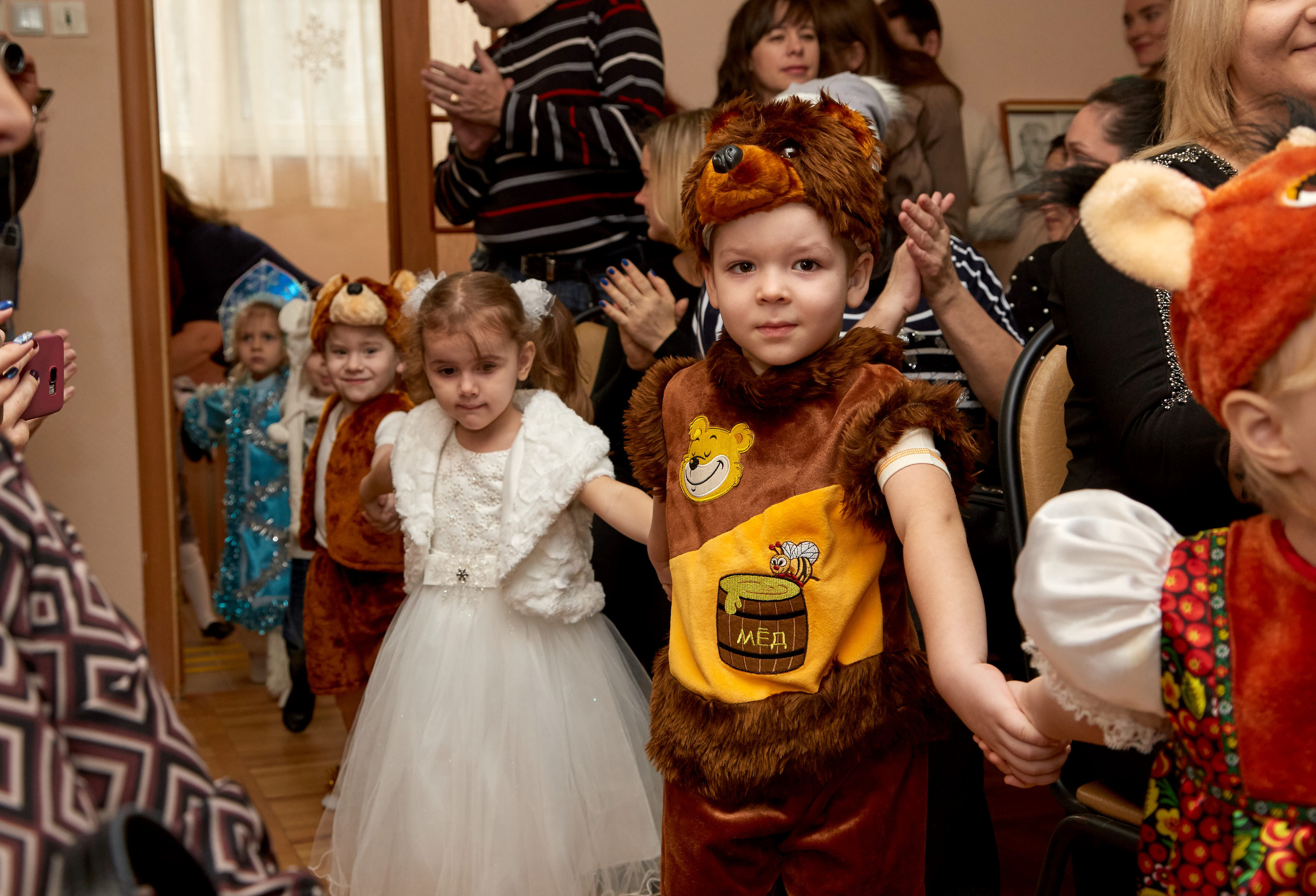 Новый год. Детский сад 111. Креативный фотограф в Москве
