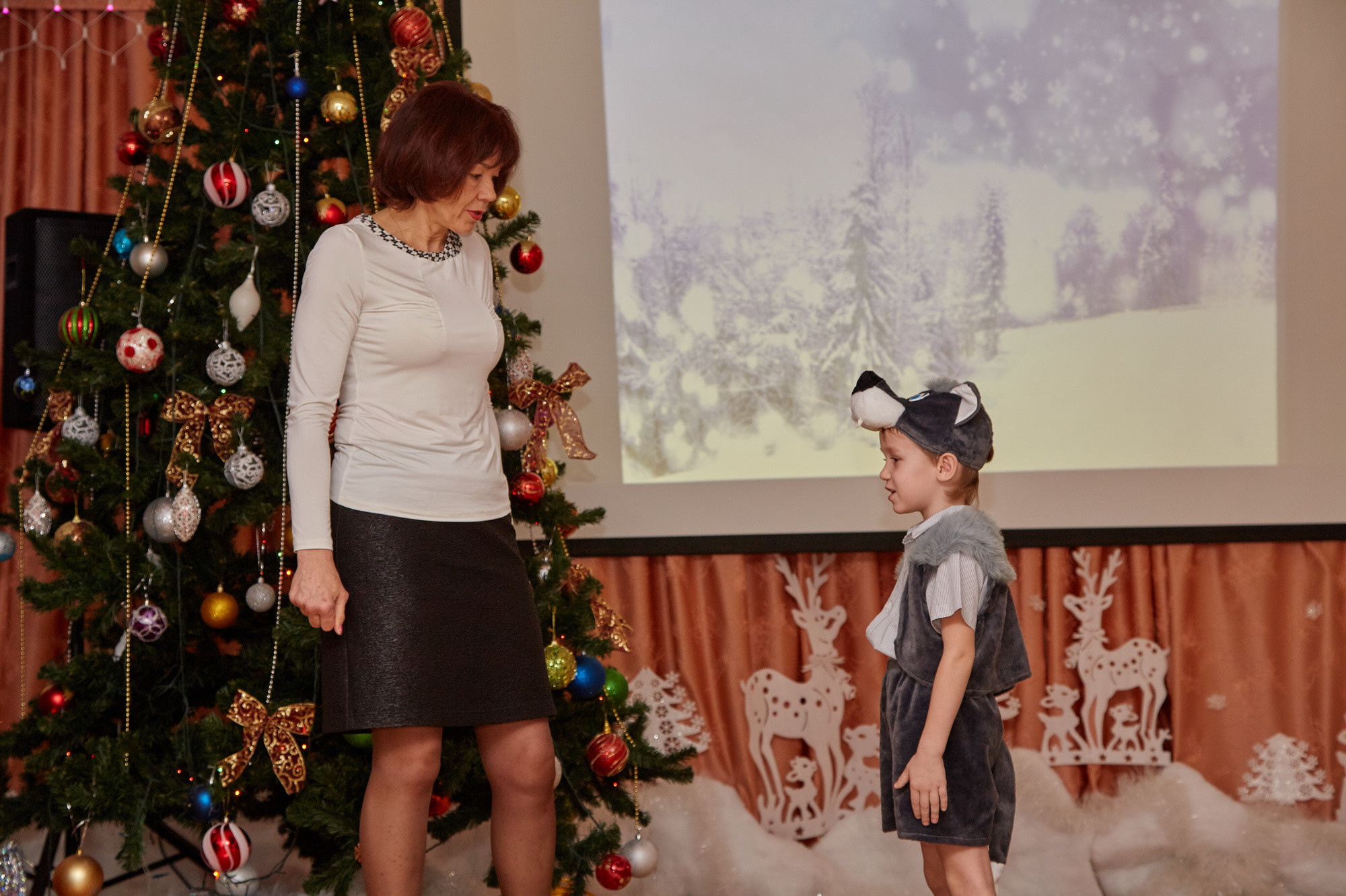 Новый год. Детский сад 111. Креативный фотограф в Москве