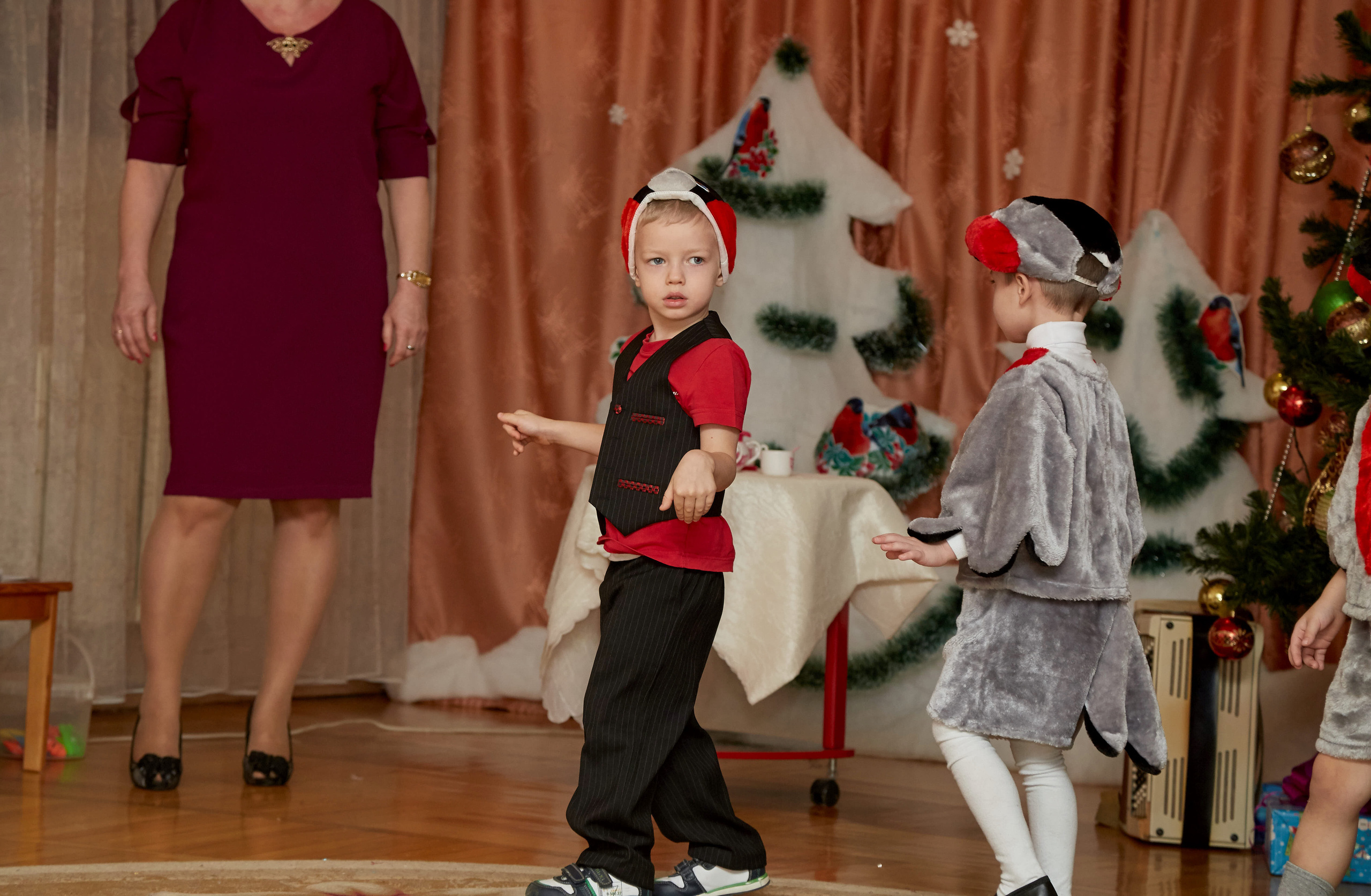 Новый год. Детский сад 111. Креативный фотограф в Москве