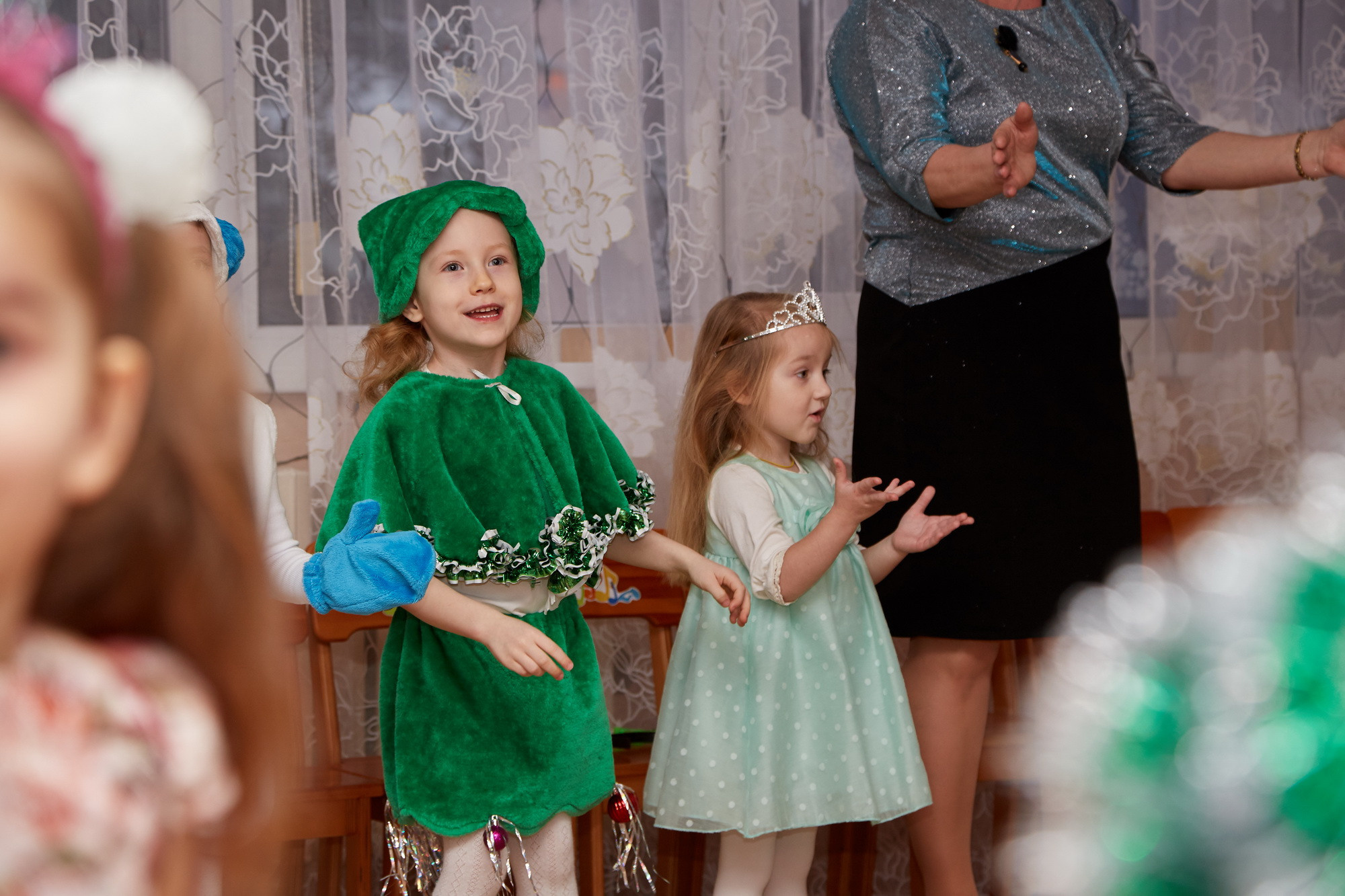 Новый год. Детский сад 111. Креативный фотограф в Москве