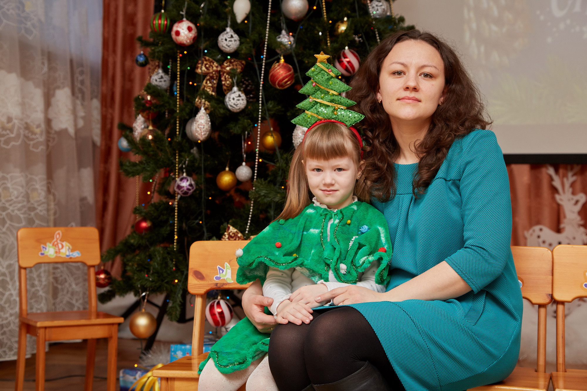 Новый год. Детский сад 111. Креативный фотограф в Москве