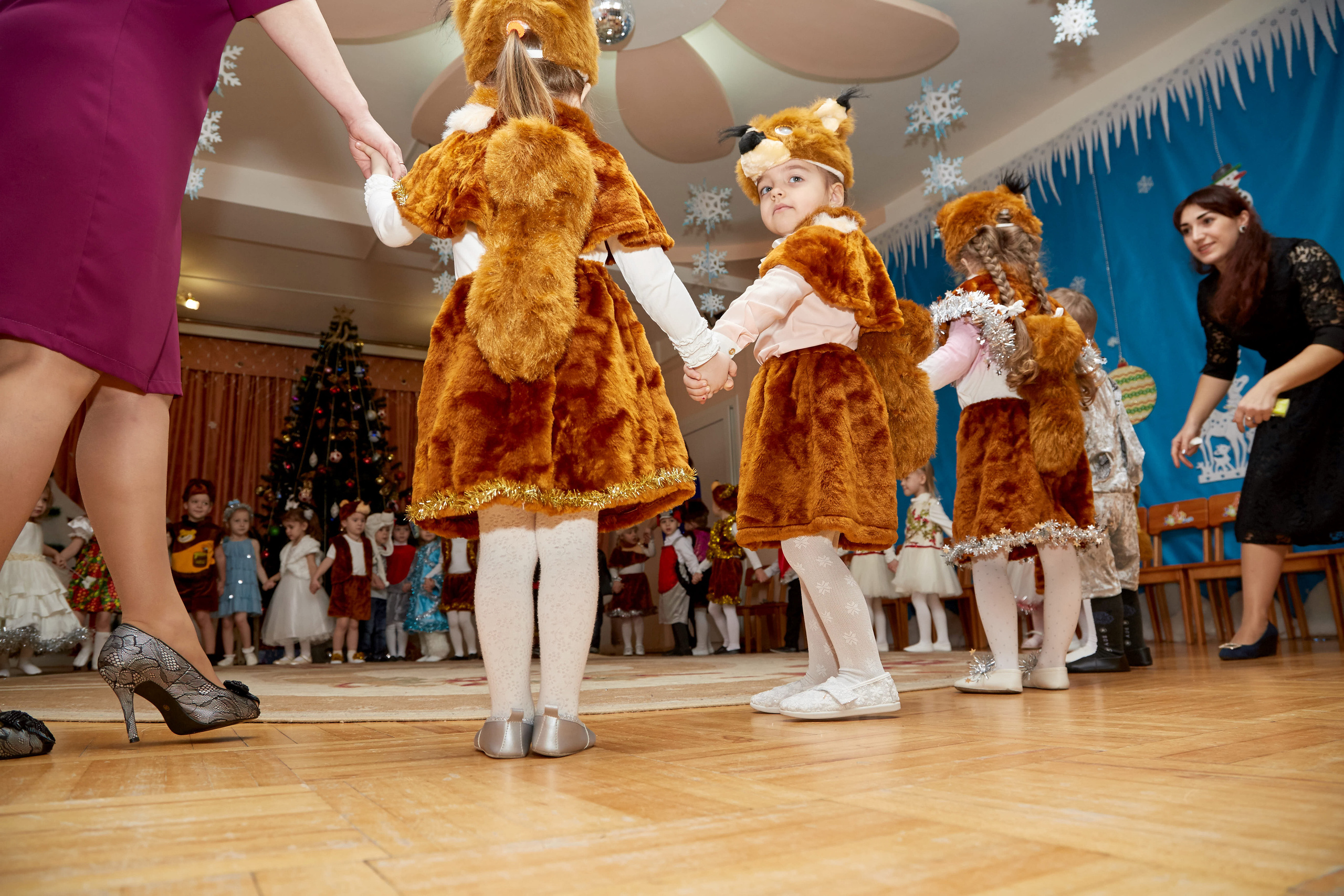 Новый год. Детский сад 111. Креативный фотограф в Москве