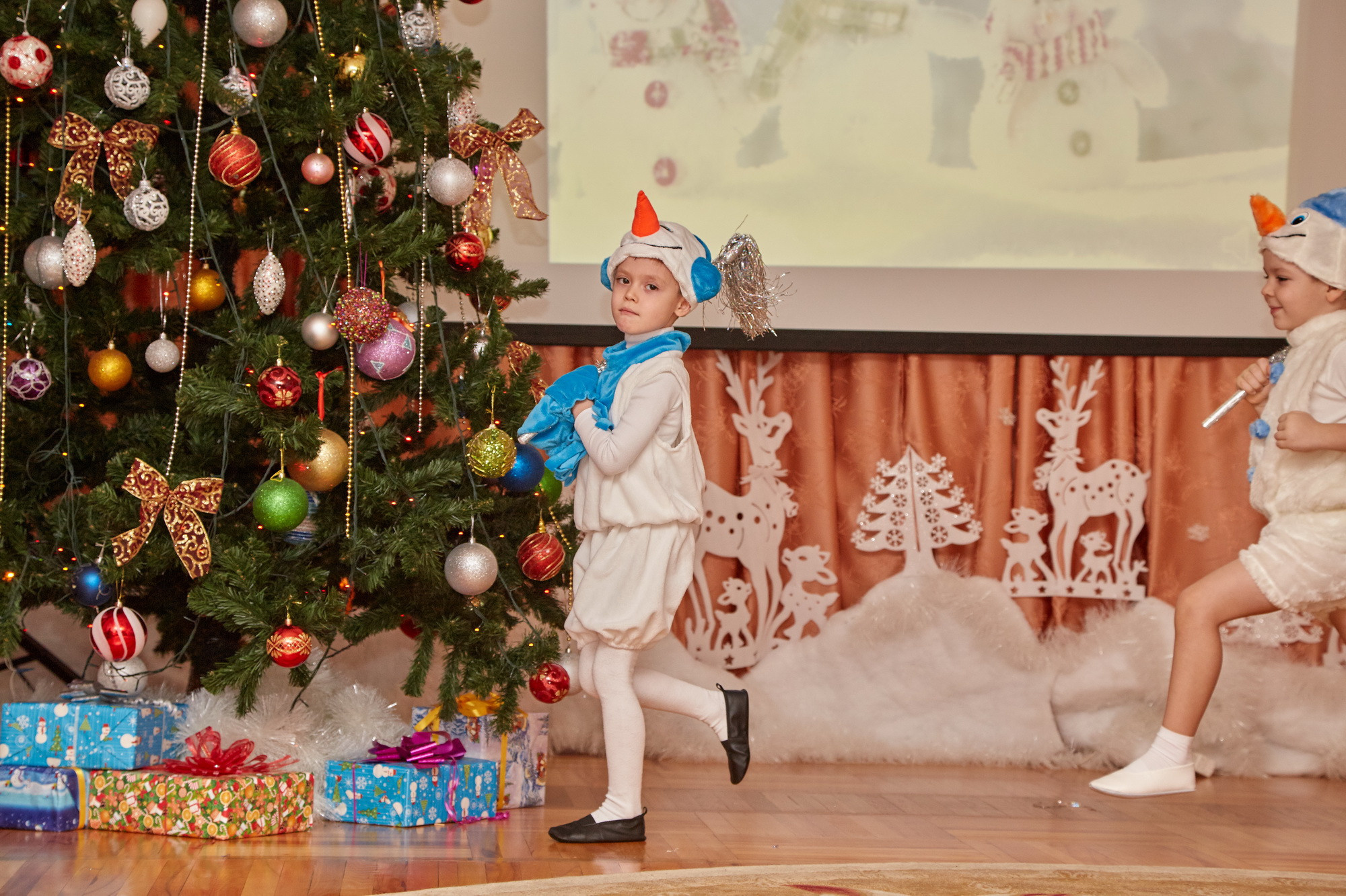 Новый год. Детский сад 111. Креативный фотограф в Москве