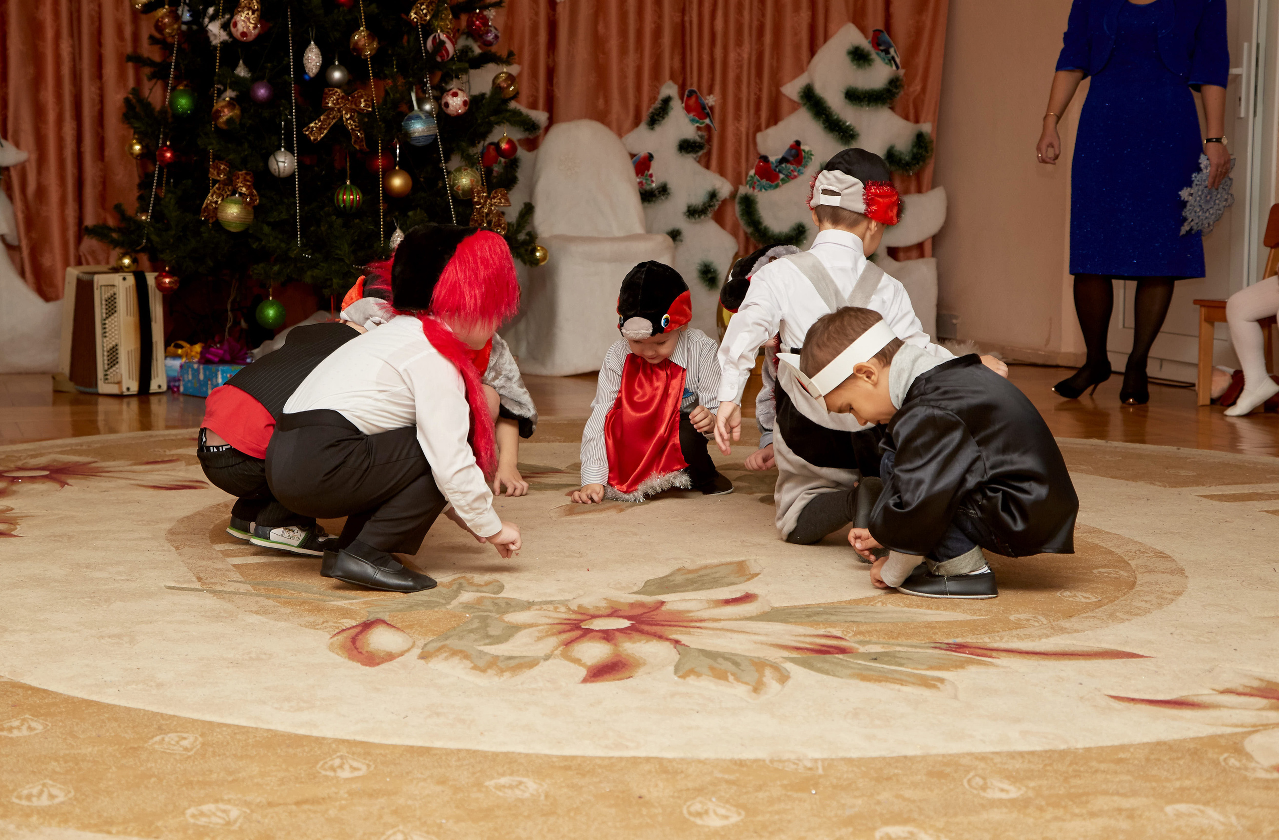 Новый год. Детский сад 111. Креативный фотограф в Москве