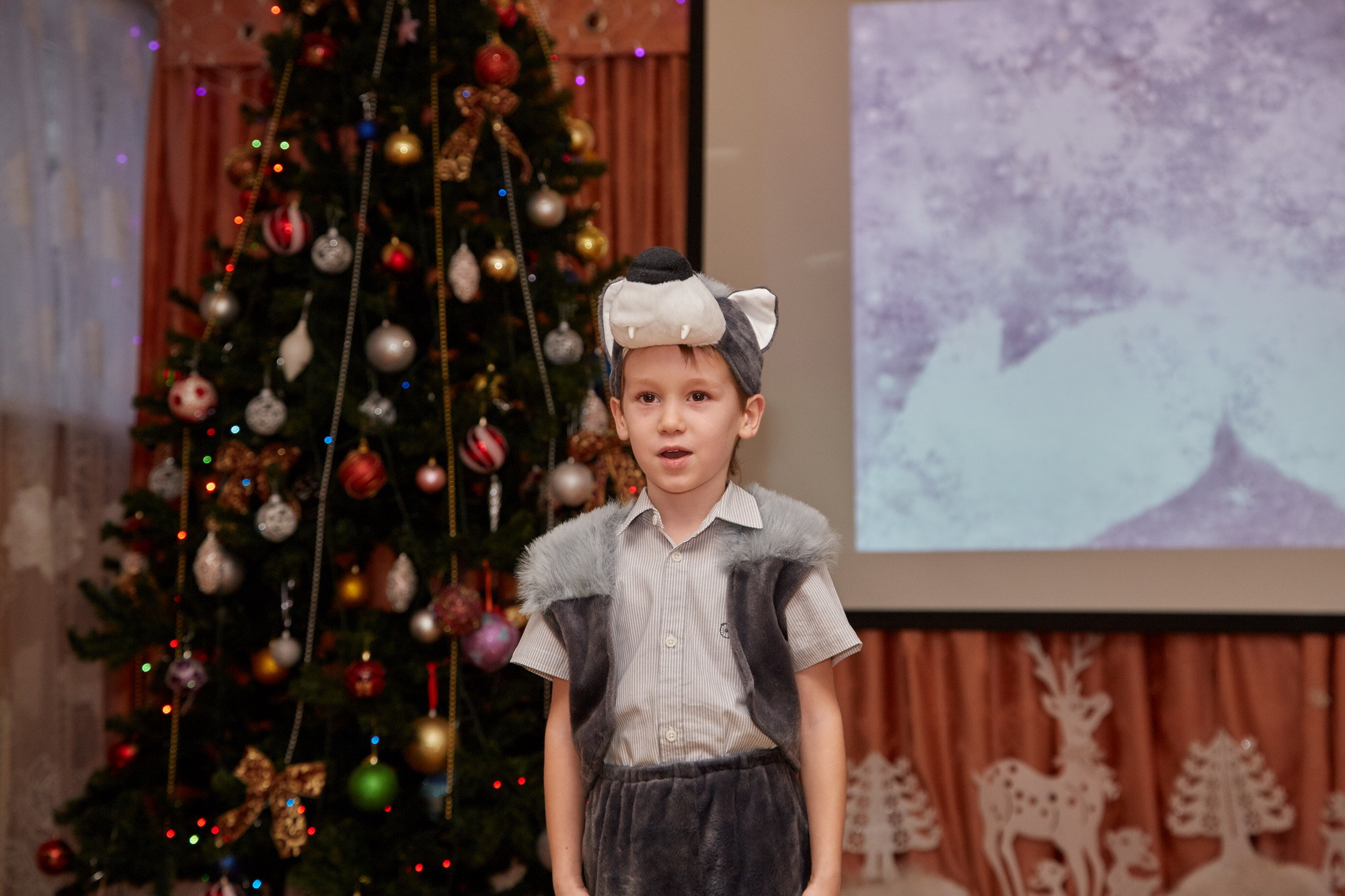 Новый год. Детский сад 111. Креативный фотограф в Москве