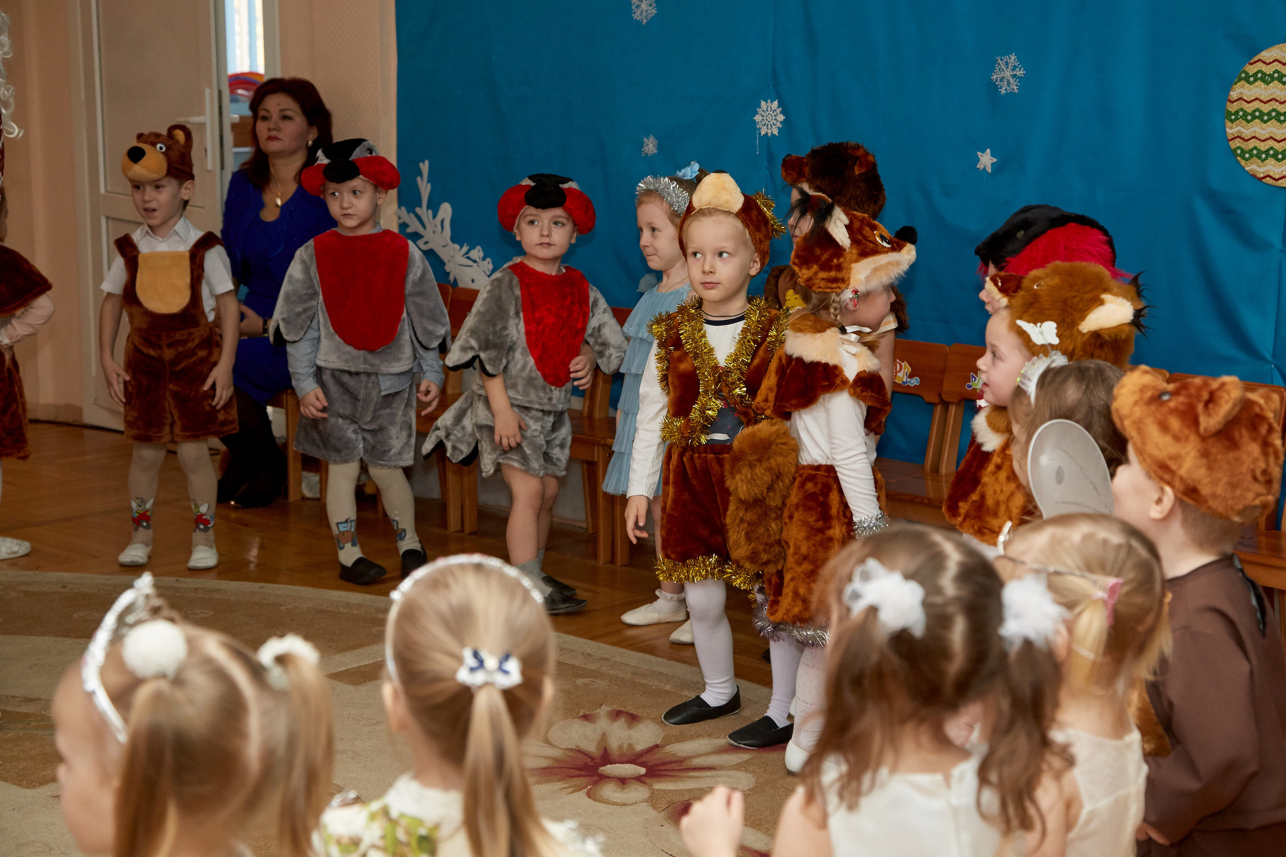 Новый год. Детский сад 111. Креативный фотограф в Москве