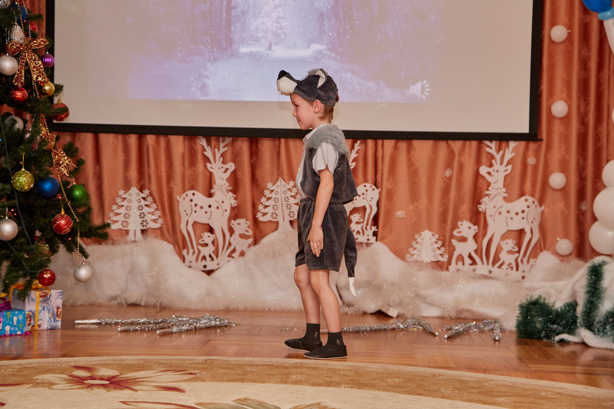 Новый год. Детский сад 111. Креативный фотограф в Москве