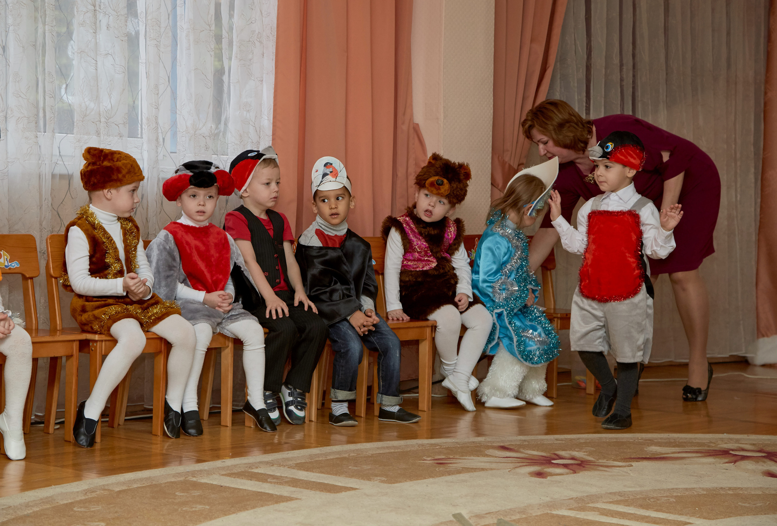 Новый год. Детский сад 111. Креативный фотограф в Москве