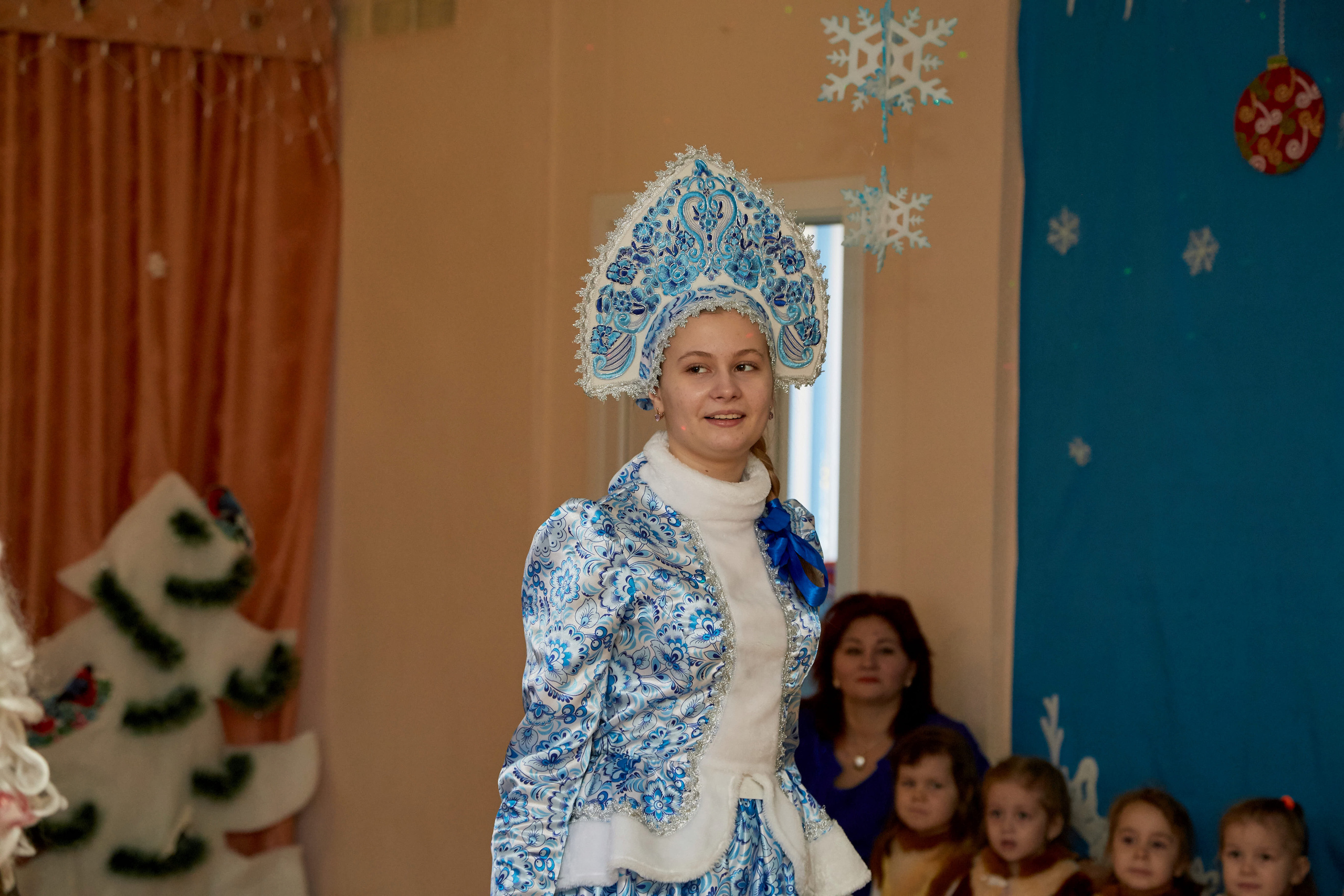 Новый год. Детский сад 111. Креативный фотограф в Москве