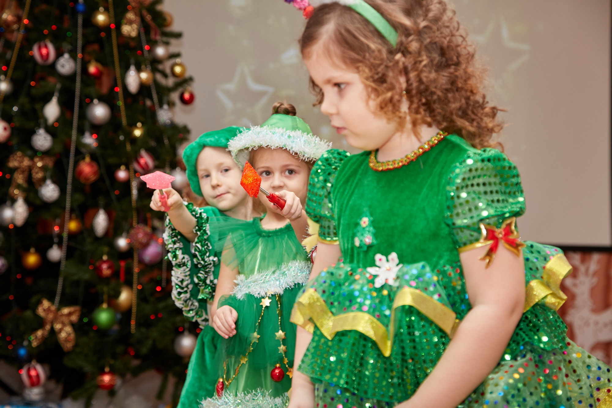 Новый год. Детский сад 111. Креативный фотограф в Москве