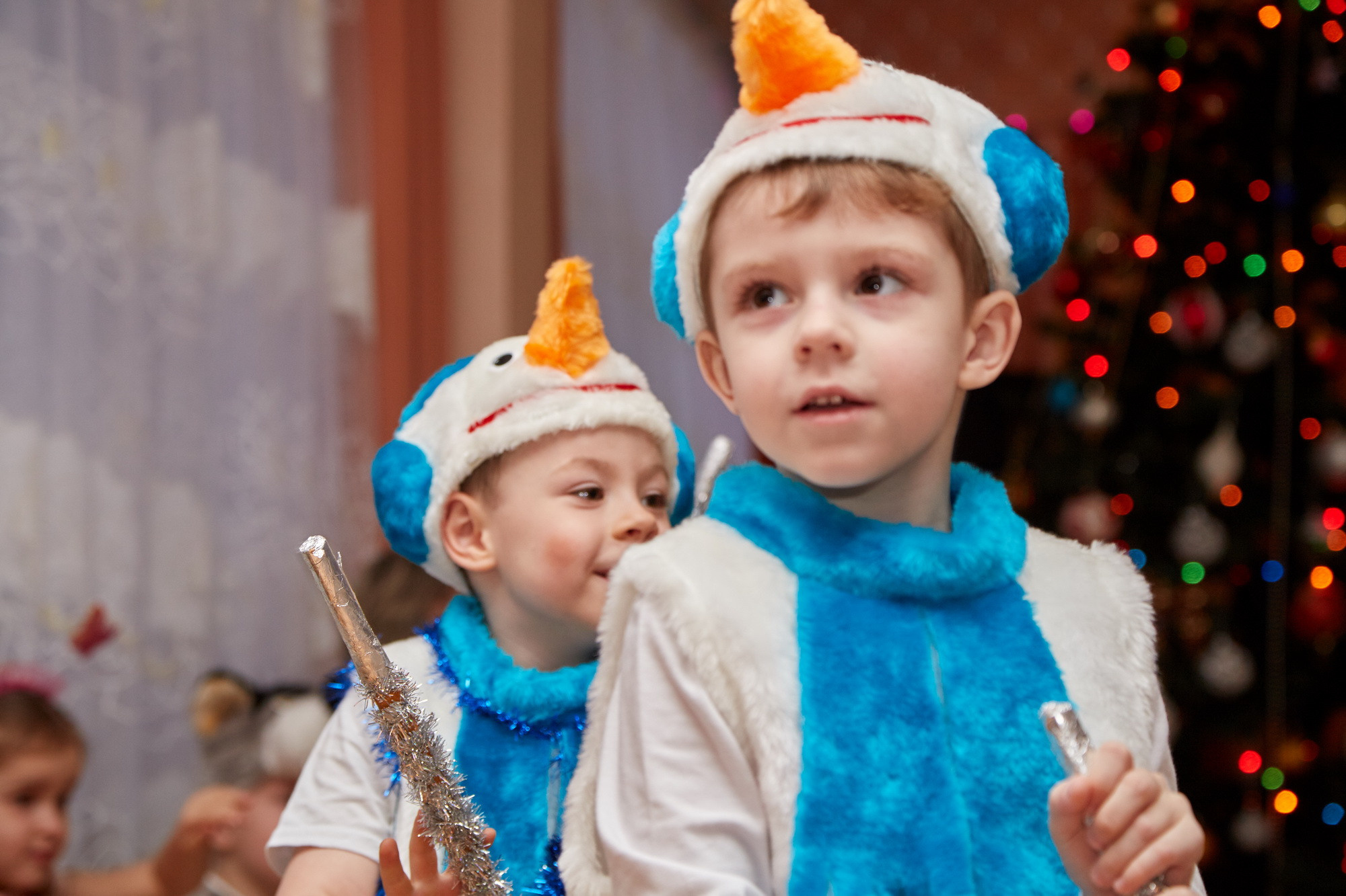 Новый год. Детский сад 111. Креативный фотограф в Москве