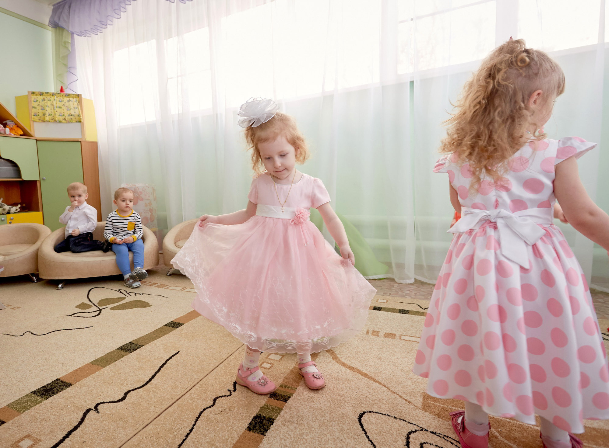 111 Детский сад. Утренник. Март. Креативный фотограф в Москве