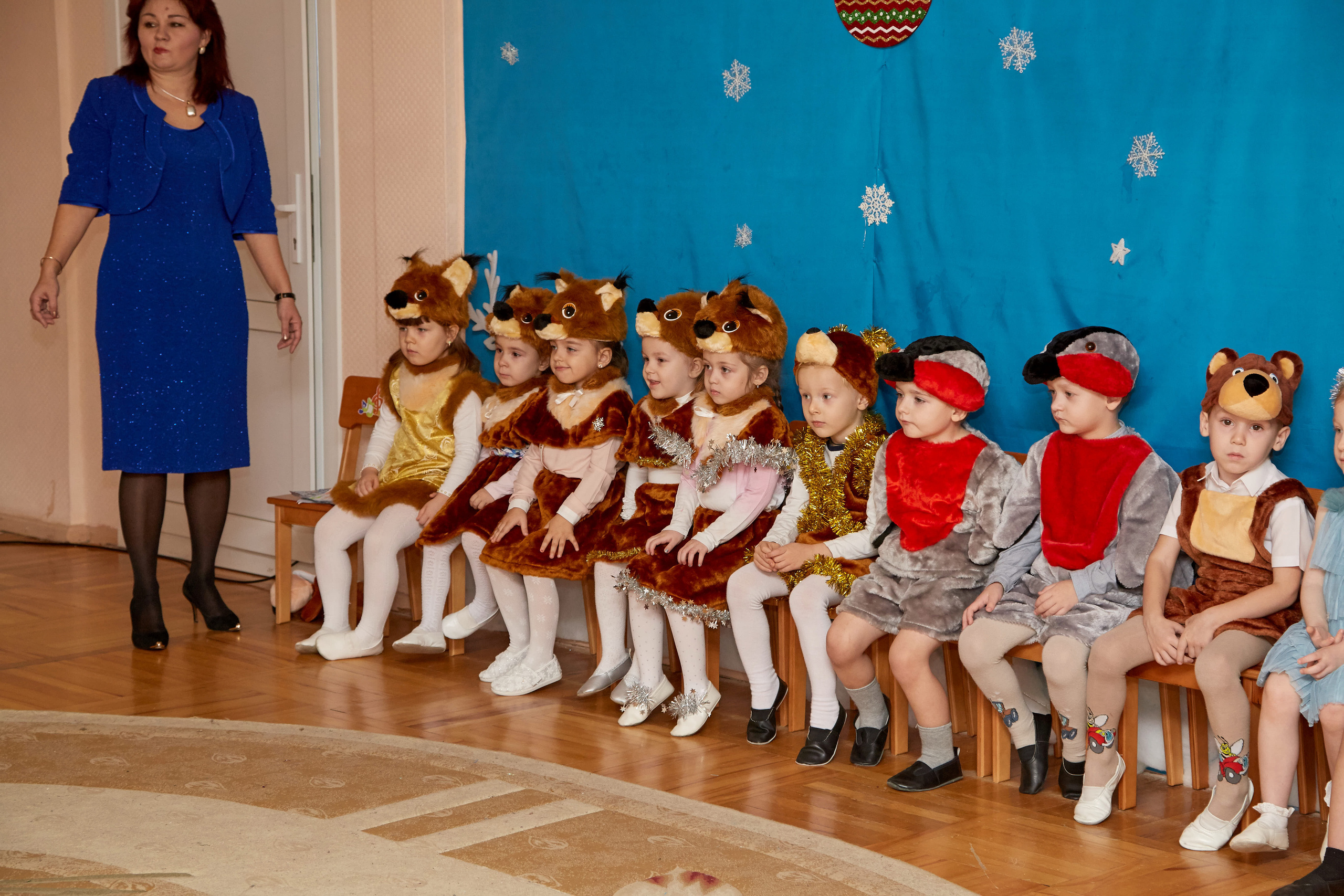 Новый год. Детский сад 111. Креативный фотограф в Москве
