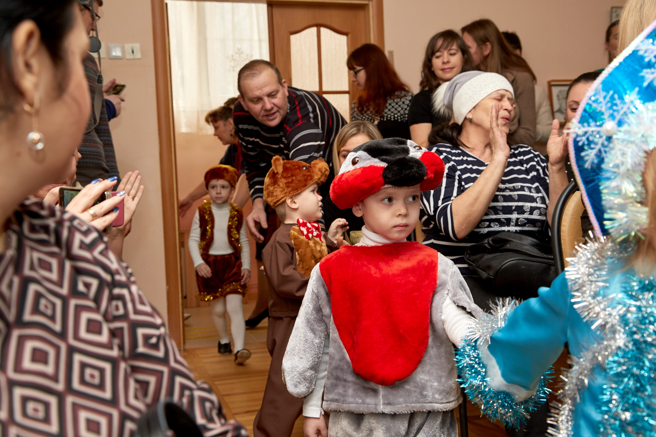 Новый год. Детский сад 111. Креативный фотограф в Москве