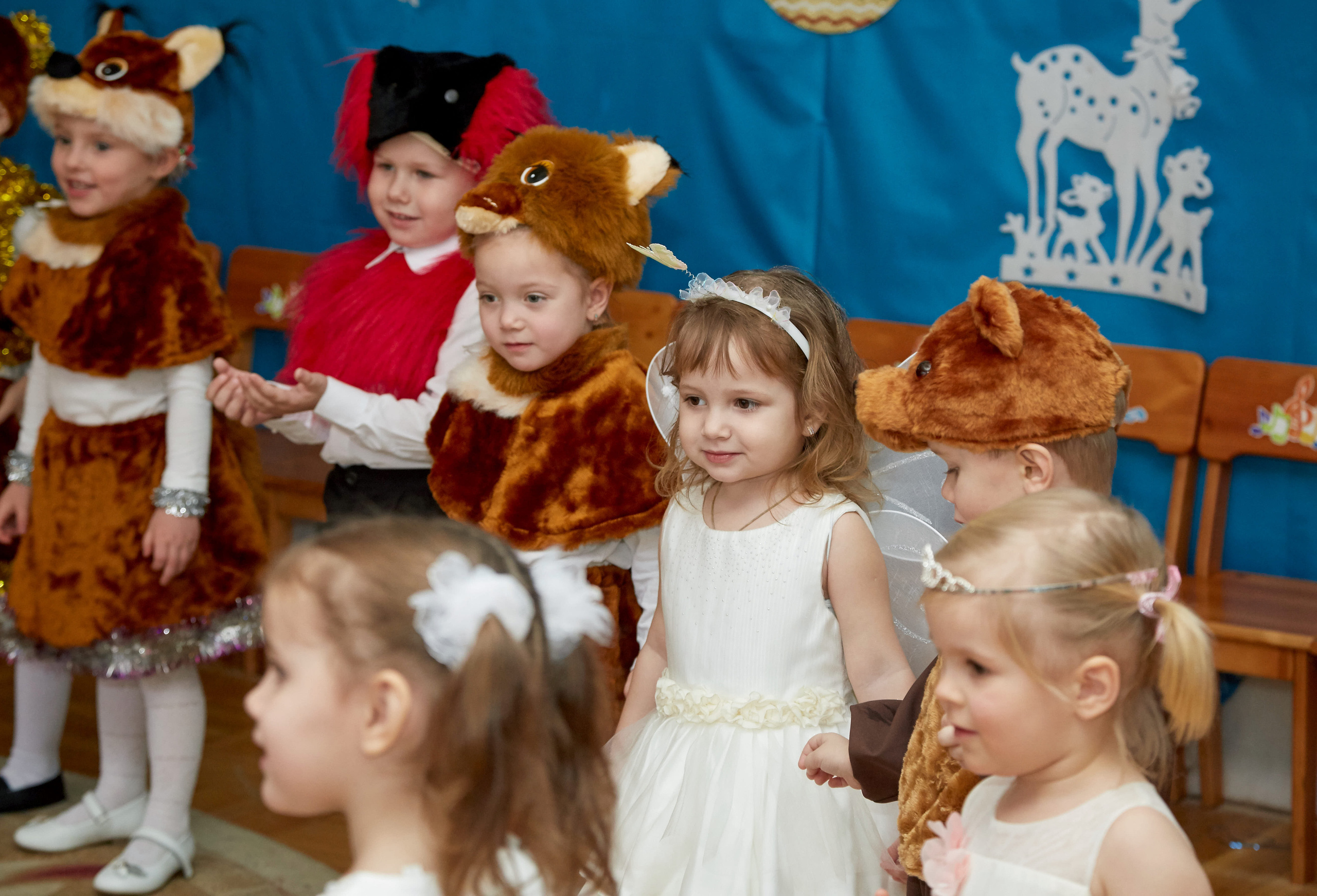 Новый год. Детский сад 111. Креативный фотограф в Москве