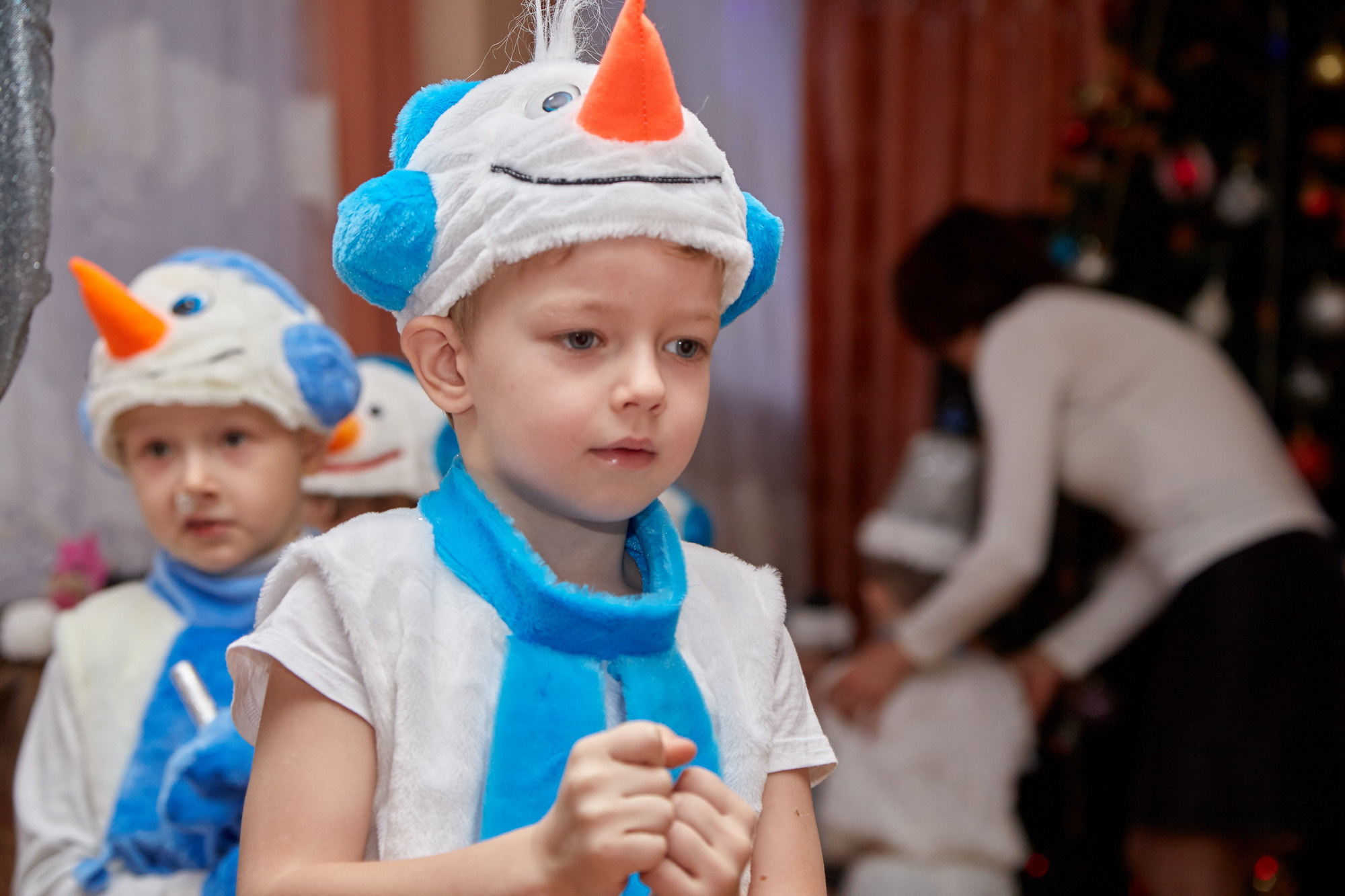 Новый год. Детский сад 111. Креативный фотограф в Москве