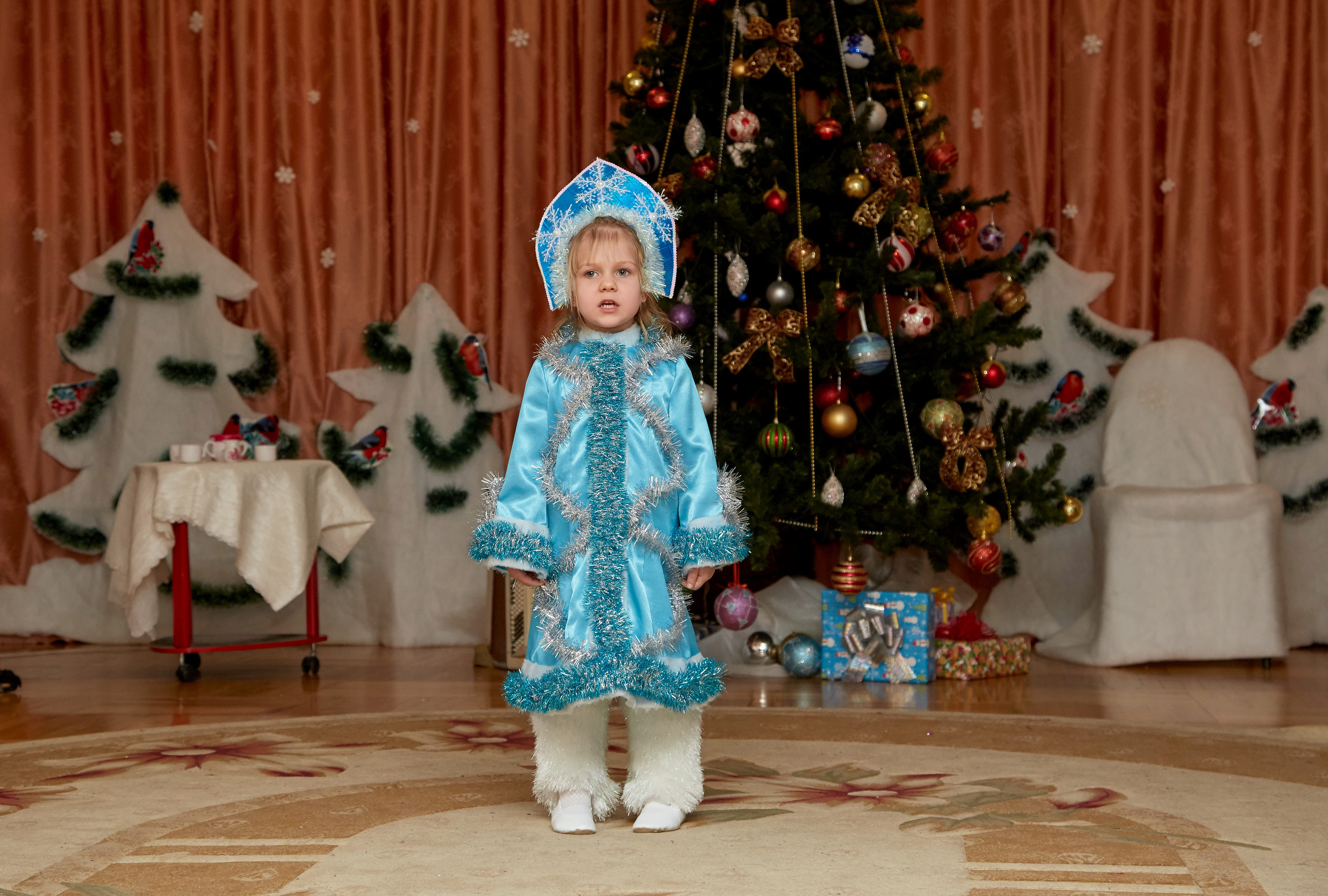 Новый год. Детский сад 111. Креативный фотограф в Москве