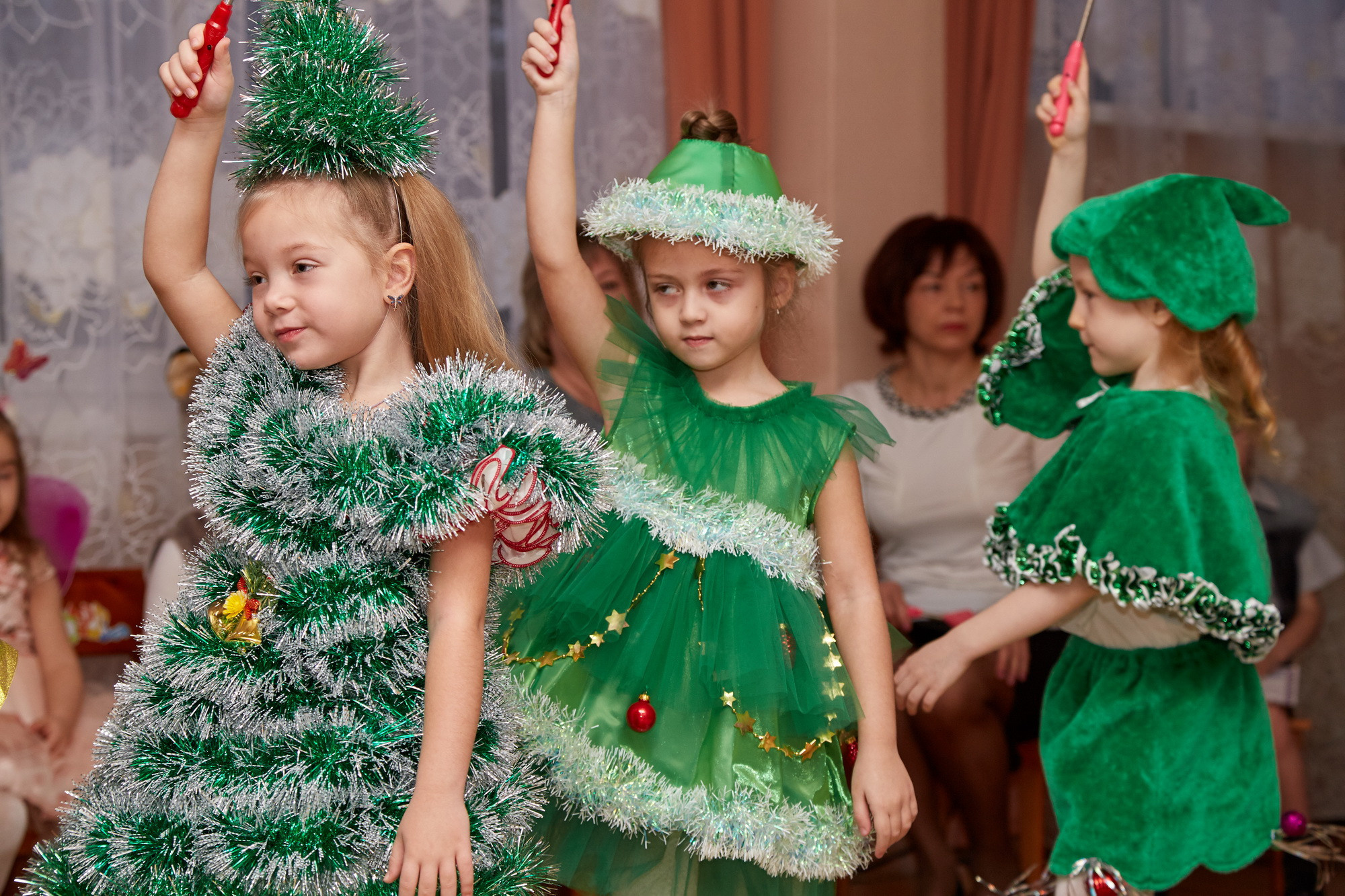 Новый год. Детский сад 111. Креативный фотограф в Москве