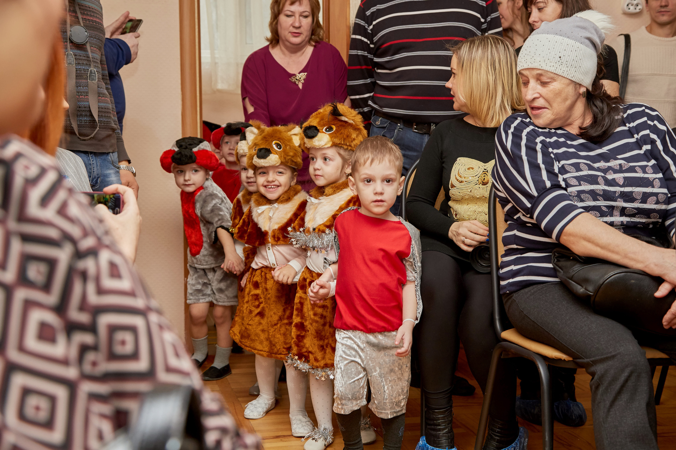 Новый год. Детский сад 111. Креативный фотограф в Москве