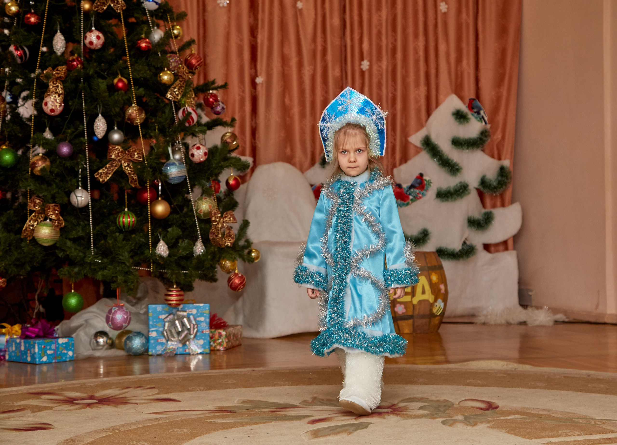 Новый год. Детский сад 111. Креативный фотограф в Москве