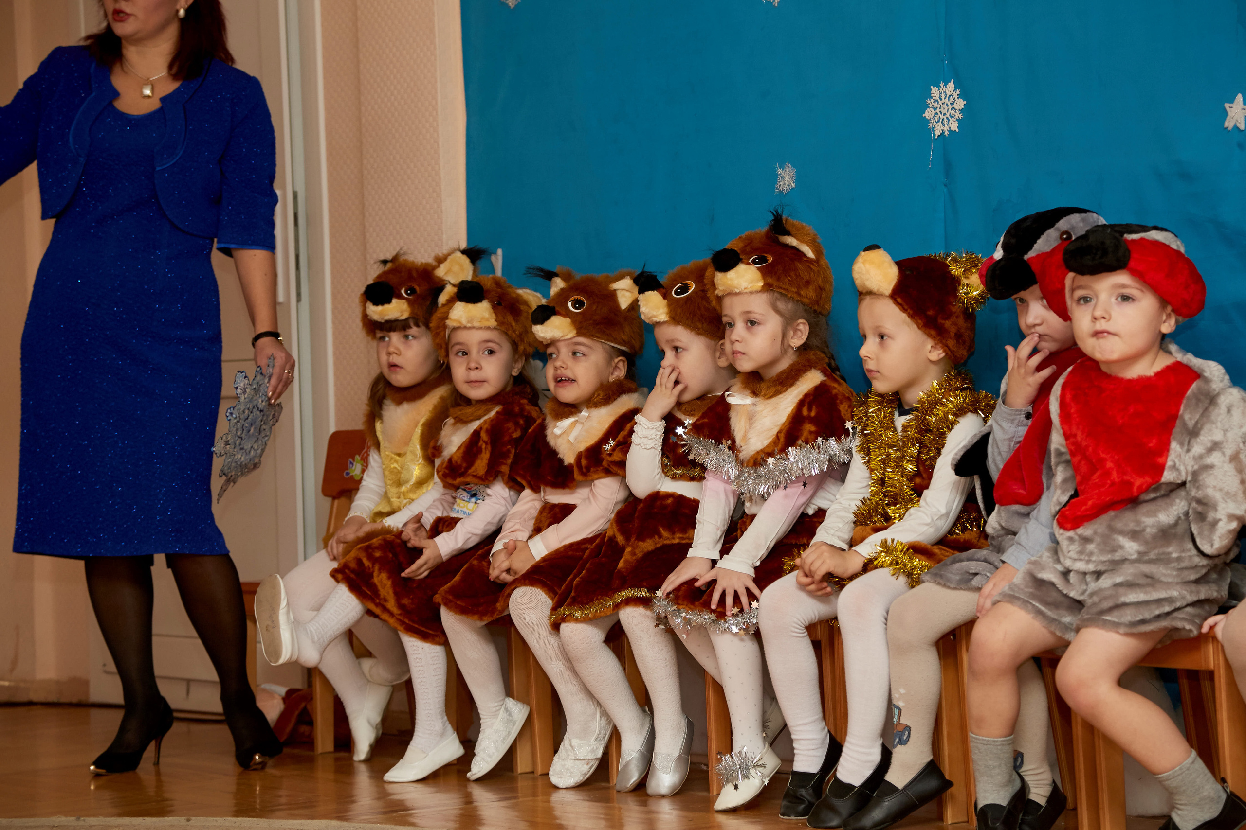 Новый год. Детский сад 111. Креативный фотограф в Москве