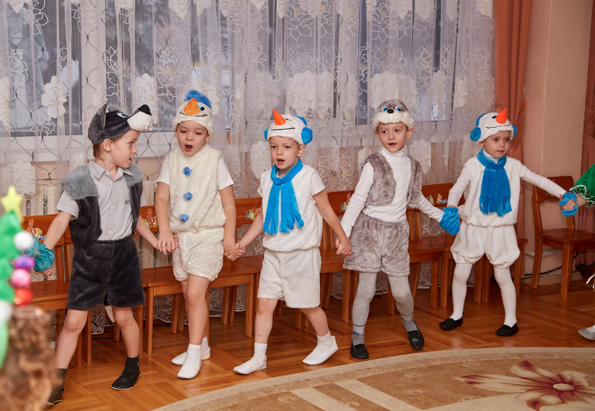 Новый год. Детский сад 111. Креативный фотограф в Москве