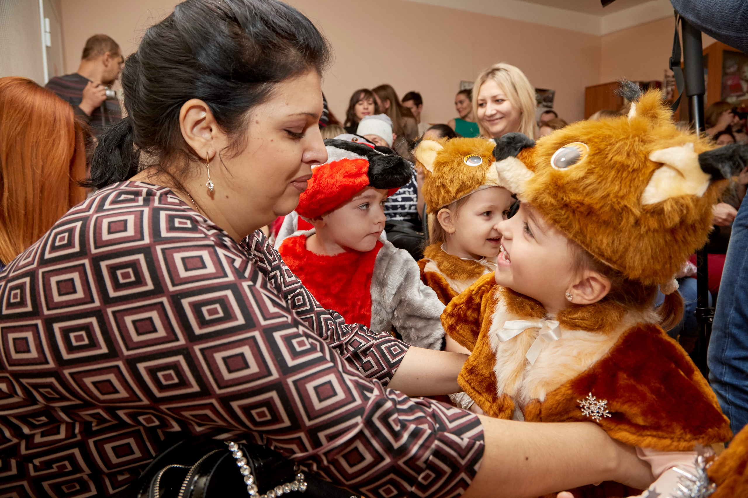 Новый год. Детский сад 111. Креативный фотограф в Москве