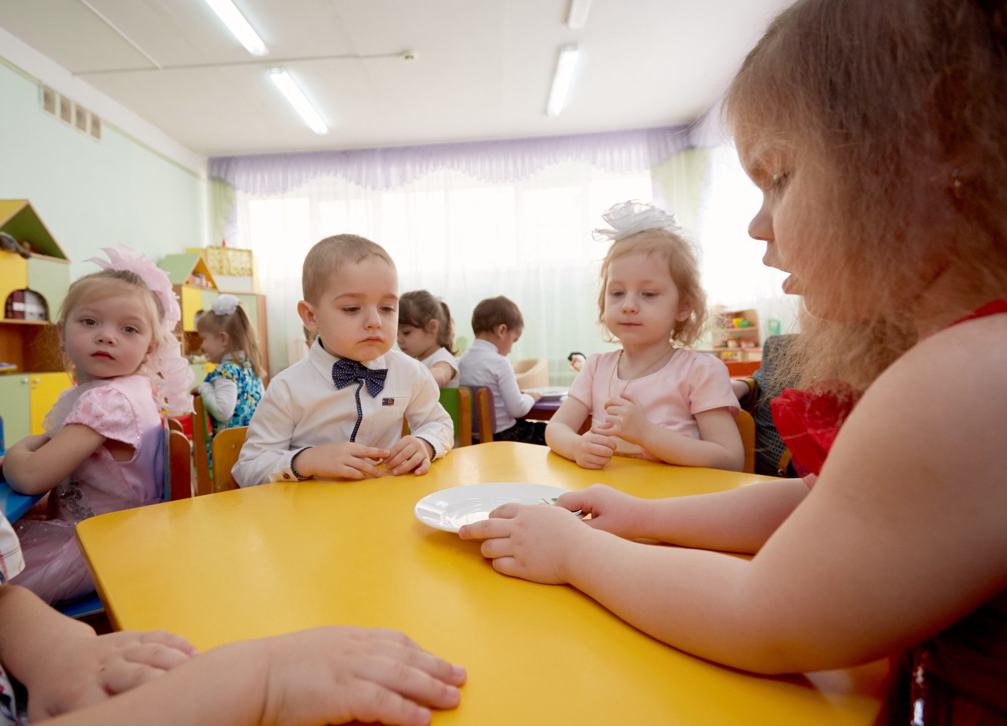 111 Детский сад. Утренник. Март. Креативный фотограф в Москве