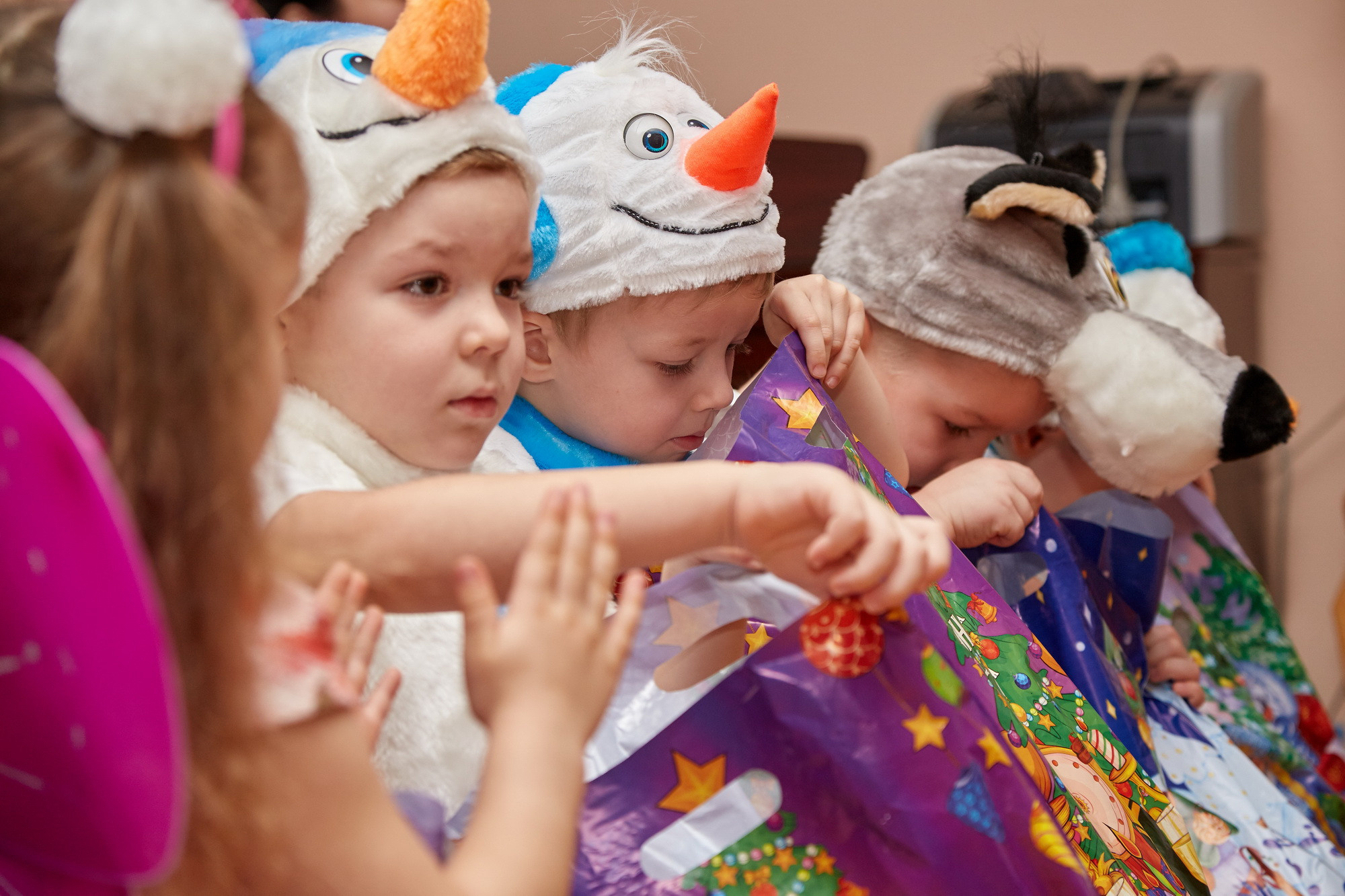 Новый год. Детский сад 111. Креативный фотограф в Москве