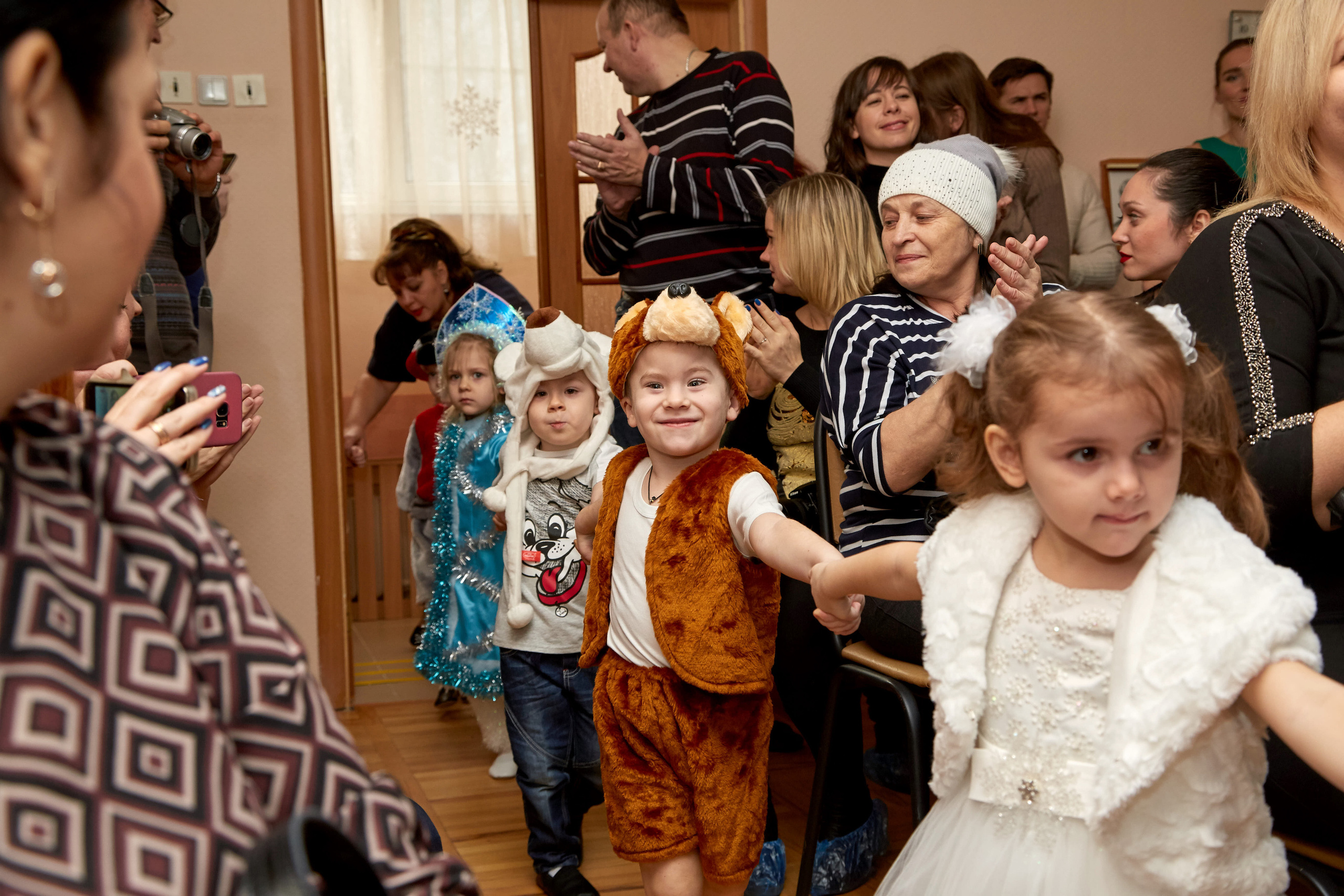 Новый год. Детский сад 111. Креативный фотограф в Москве