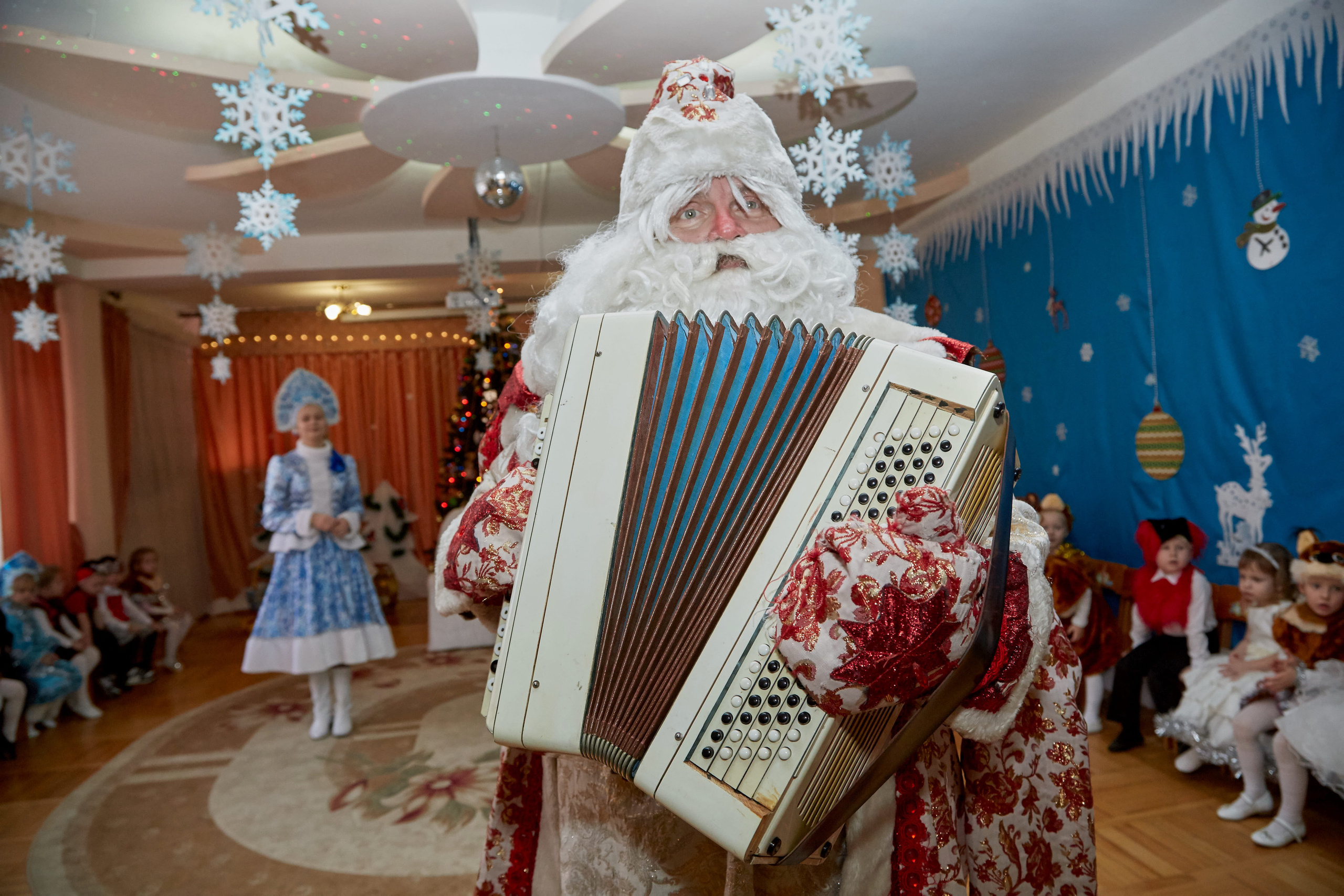 Новый год. Детский сад 111. Креативный фотограф в Москве